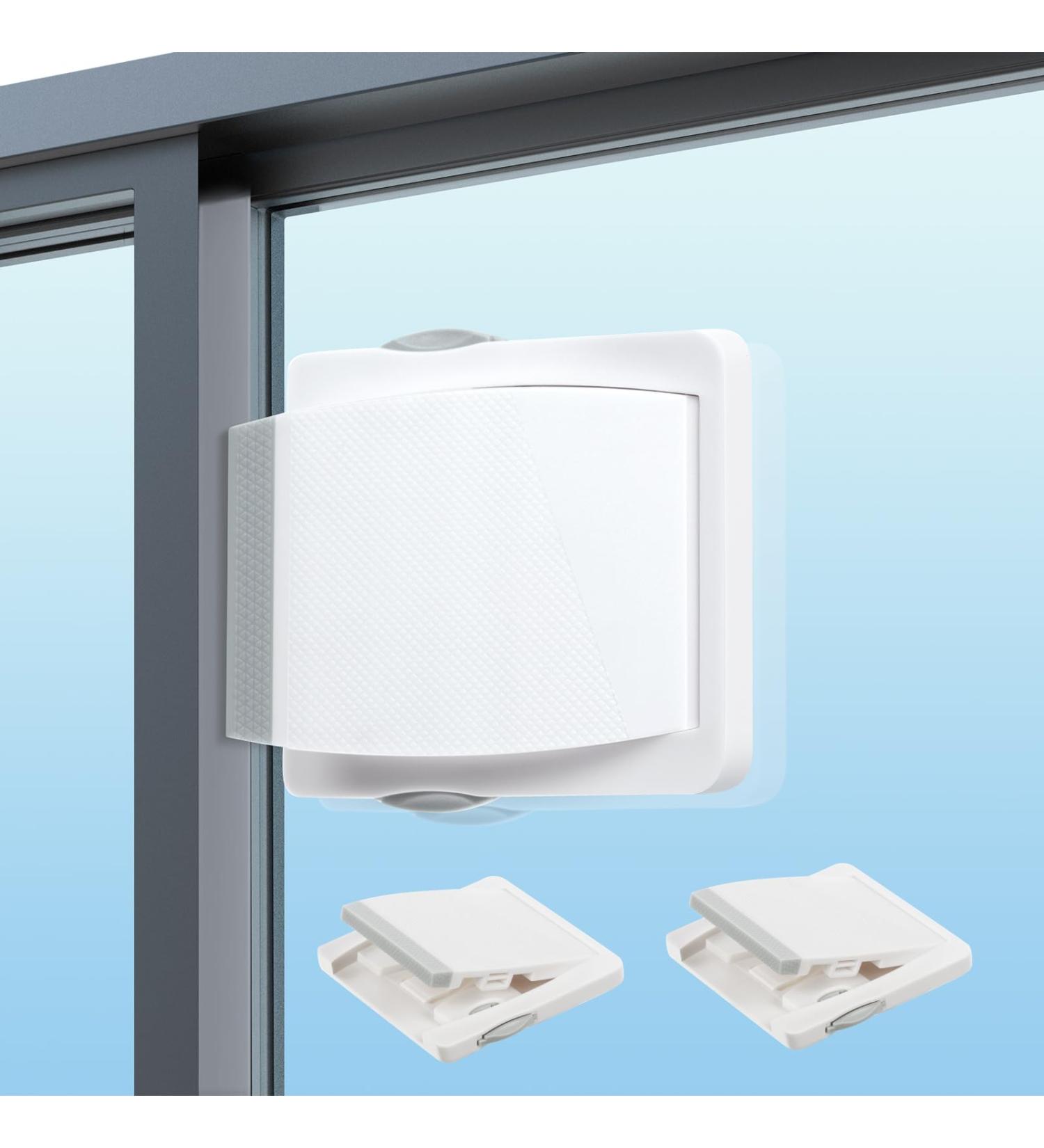 Vicloon Child Locking Sliding Door Locks - 2 Pack No Drill Safety Locks for Windows & Closets - Buy Online on GoSupps.com