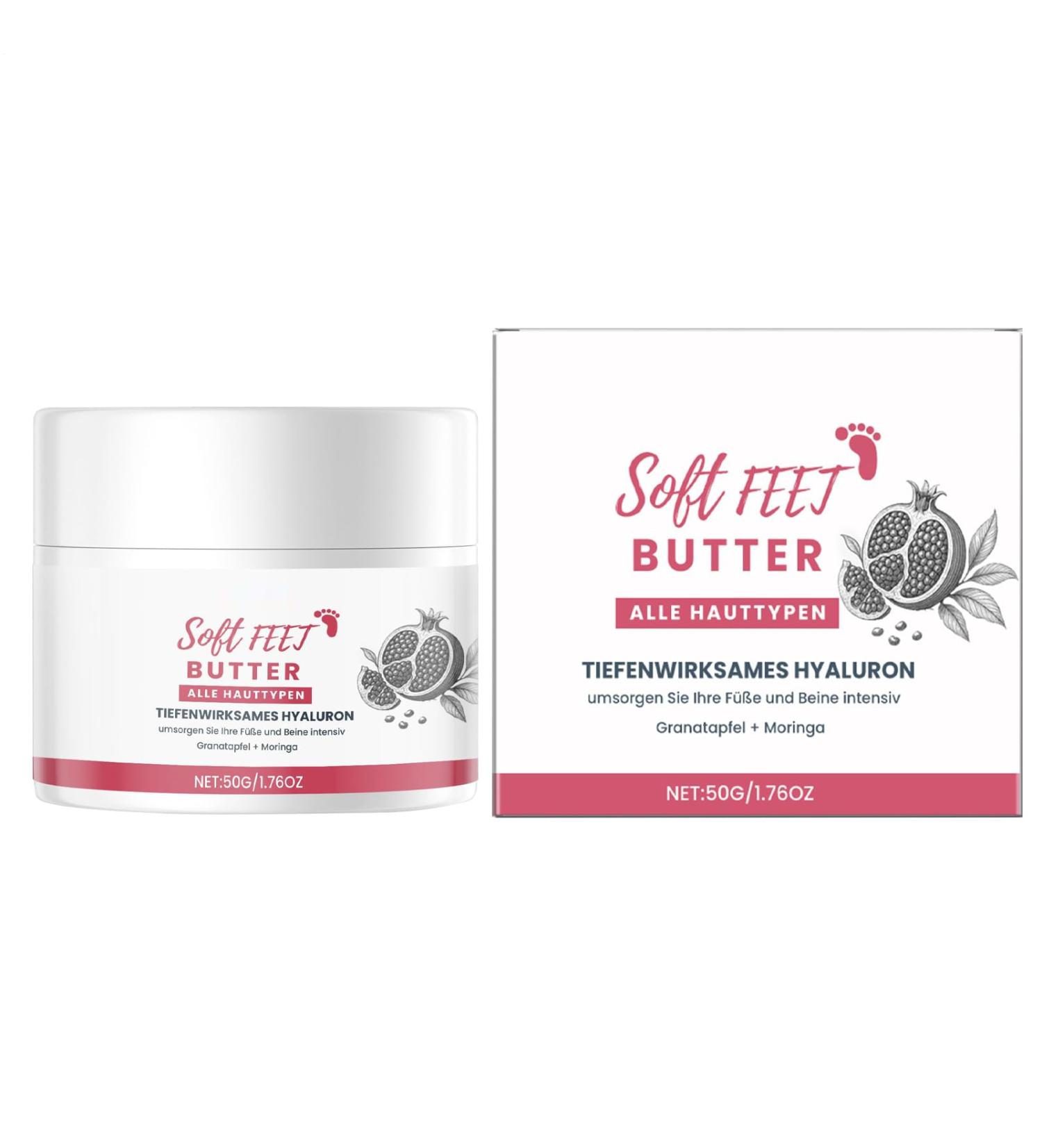 Feet Moisturizing CreamAntiCracked Foot Cream 50g Moisturizing balm against peeling heels for repair of cracks during moving or home use - Buy Online on GoSupps.com