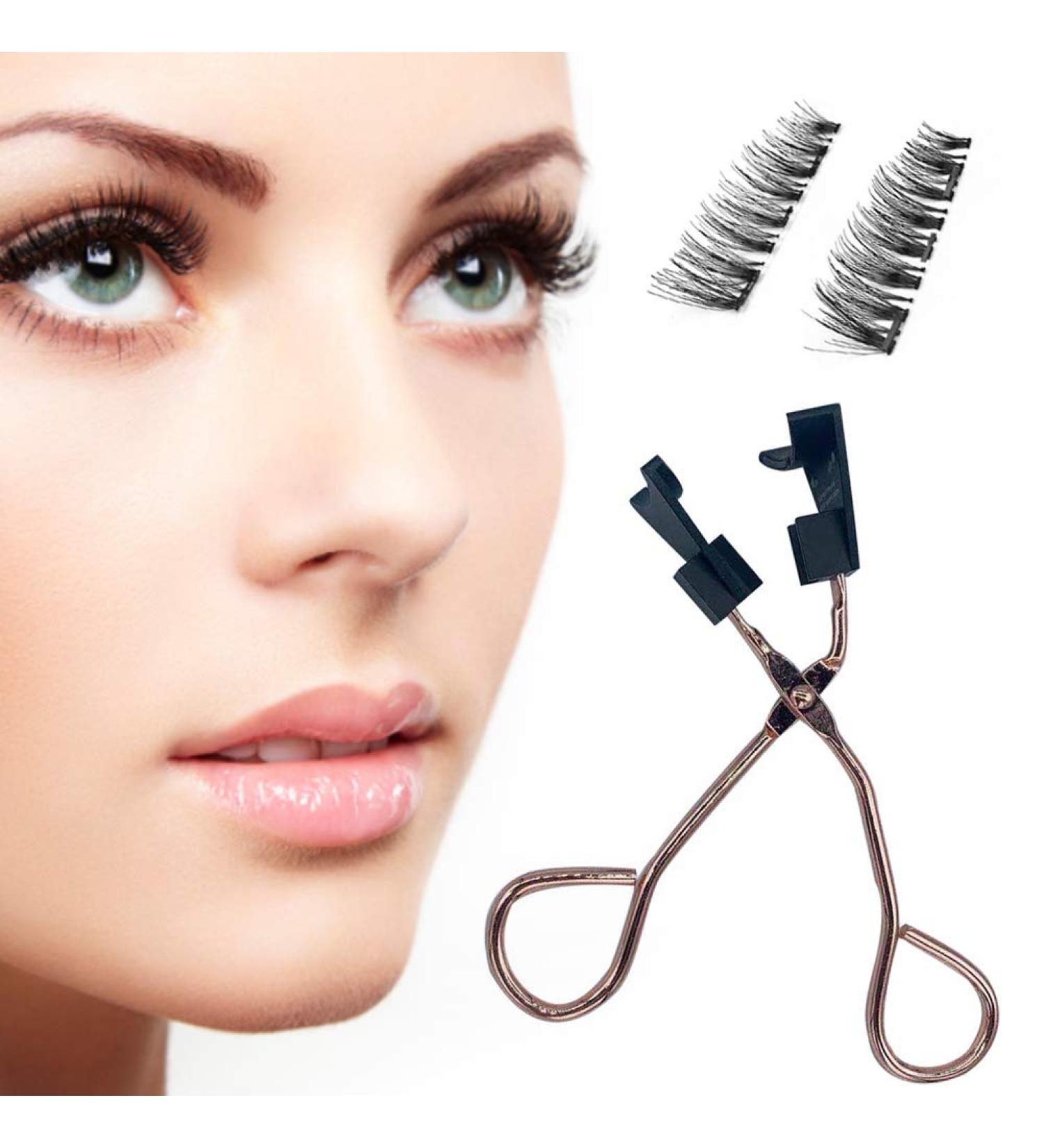 Premium Magnetic Eyelash Terminals & Clamps | 3D Reusable False Eyelashes | Easy Application Eyelash Set - Buy Online on GoSupps.com