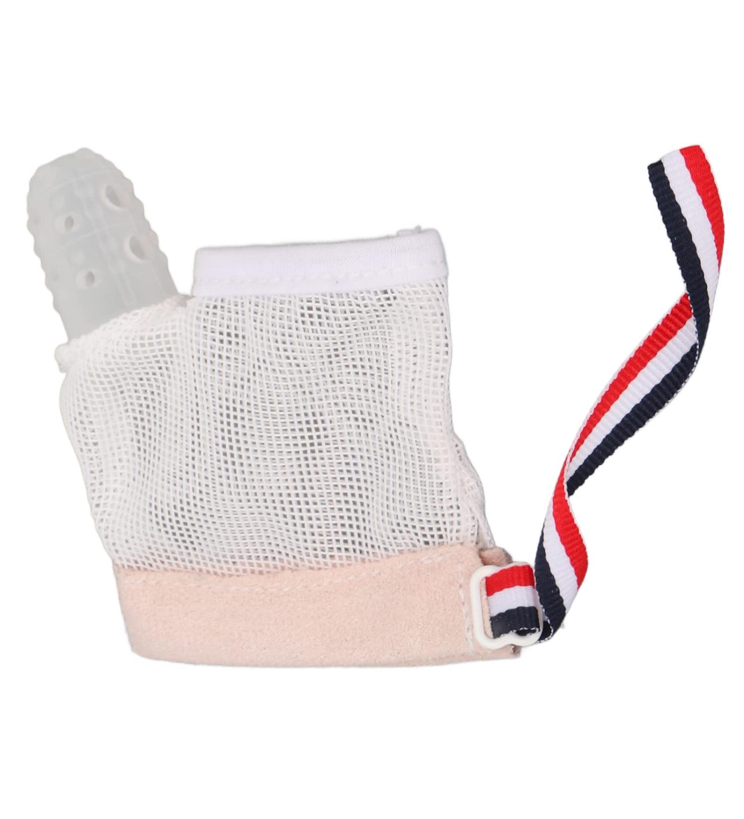 Baby Thumb Sucking Stop Gloves - Soft Mesh with Silicone Massage | Finger Protection for Kids - Buy Online on GoSupps.com