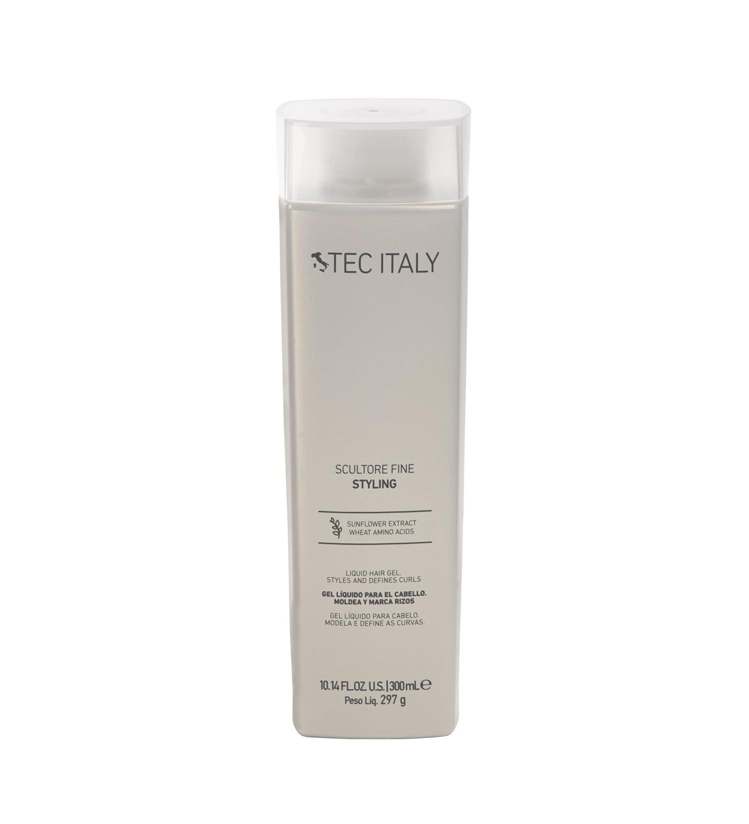 Tec Italy Scultore Fine Liquid Hair Gel for Sculpt & Define Curls - 300 ml