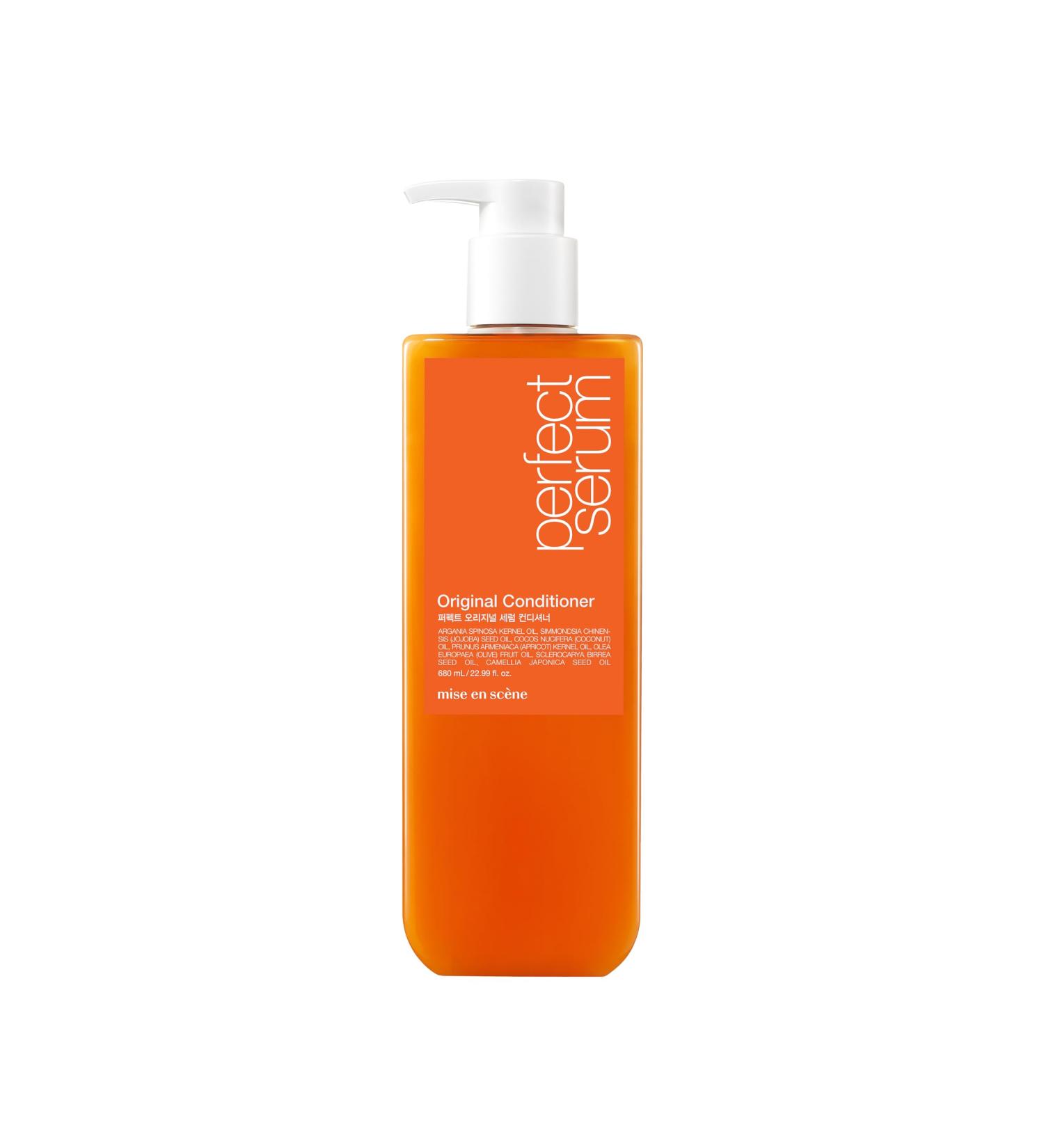 Mise En Scene Perfect Serum Conditioner for Damaged Hair - Nourishing Argan & Jojoba Oils for Smooth Glossy Hair - 22.99 Fl. Oz - International Shipping Available - Buy Online on GoSupps.com