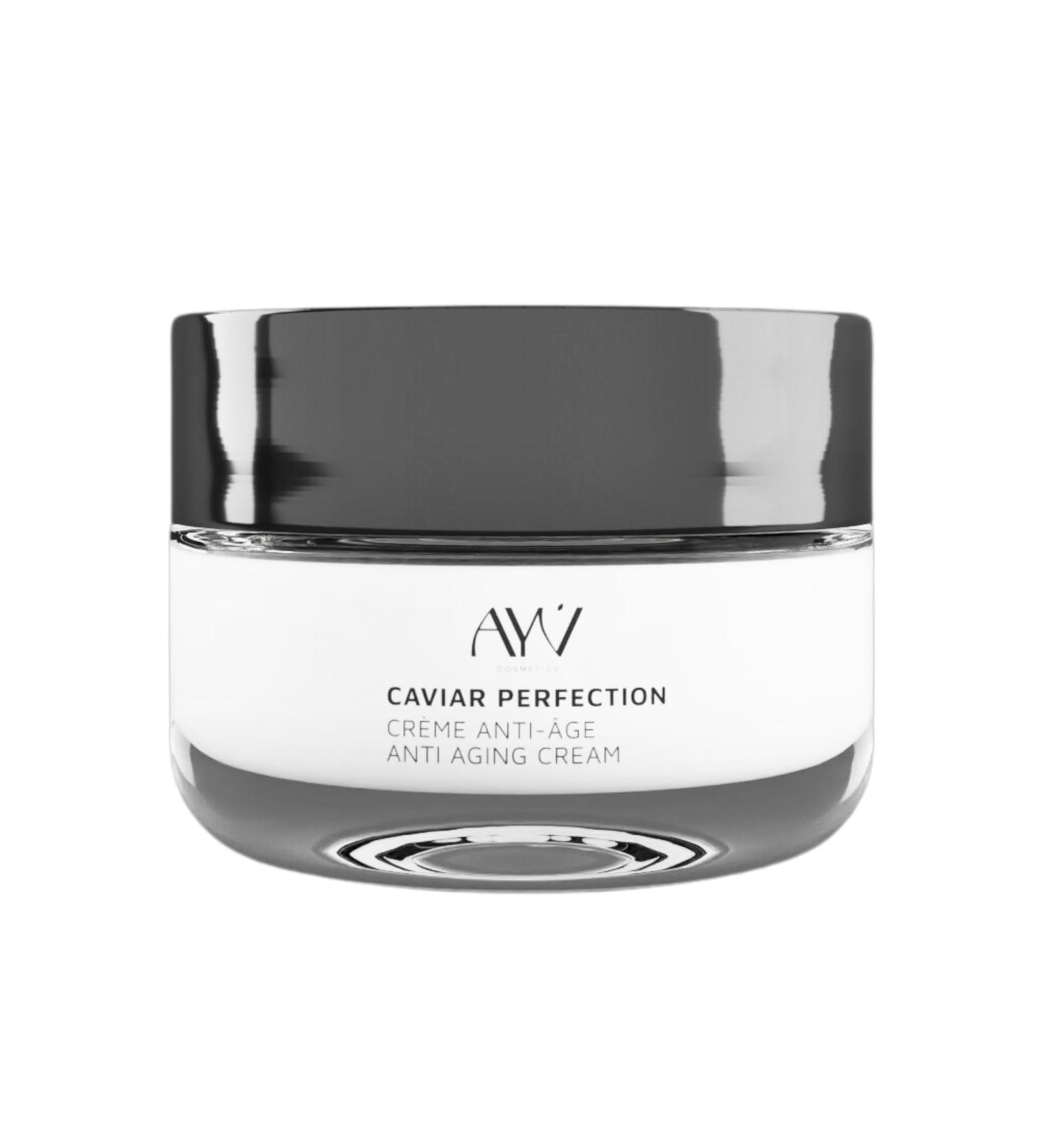  AYV Cosmetics Caviar Perfection Youth Cream - Powerful Anti-Wrinkle Cream - Exceptional Care for Rejuvenated Skin - MADE IN FRANCE - 50ml - Buy Online on GoSupps.com