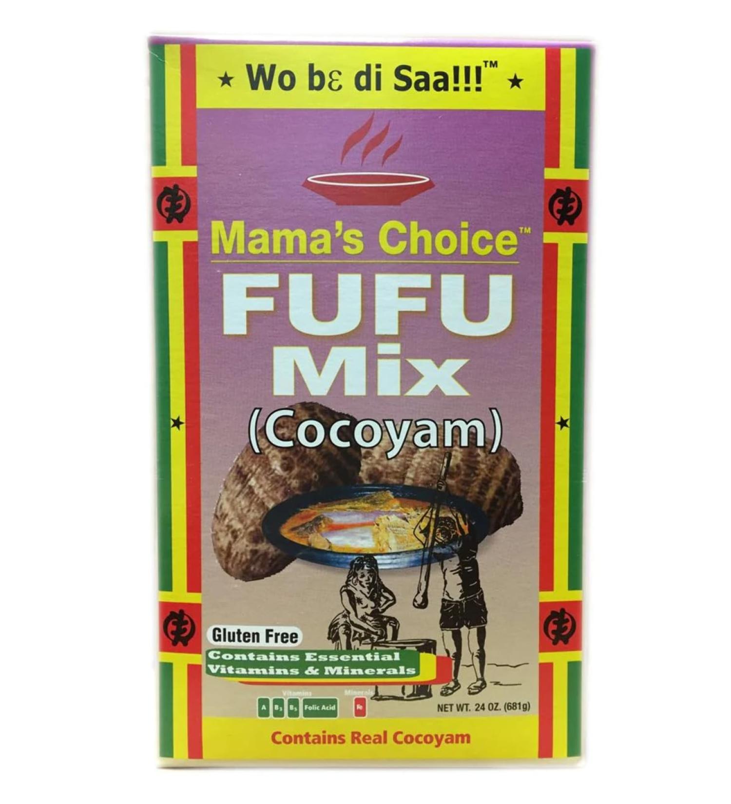Mama s Choice Cocoyam Fufu 624g-Fd