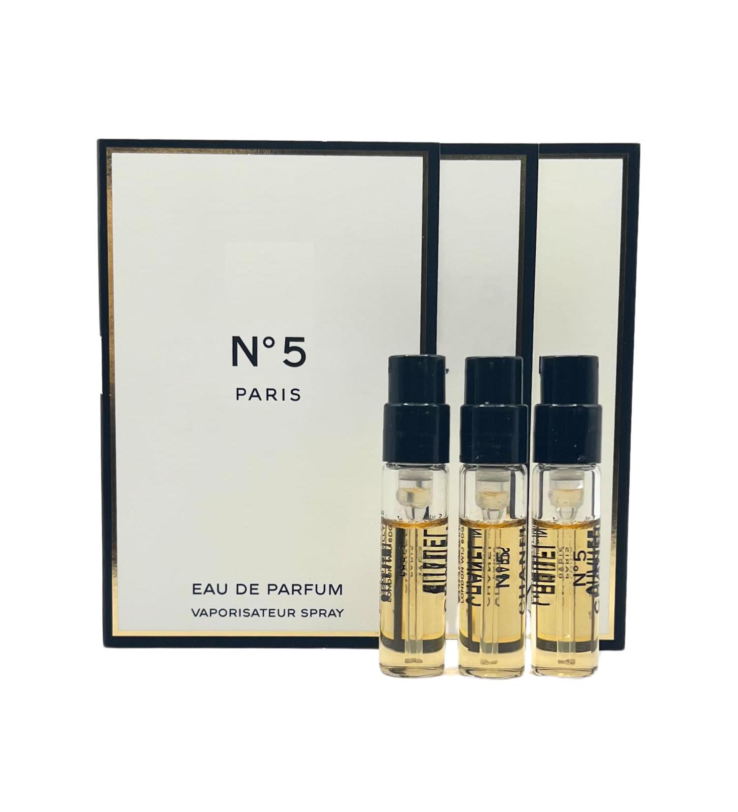 Set 3 Cologne Luxury Travel Size for Women Sample Spray Vial 0.05oz/ 1.5ml each. No 5 eau de parfum Set of 3 - Buy Online on GoSupps.com