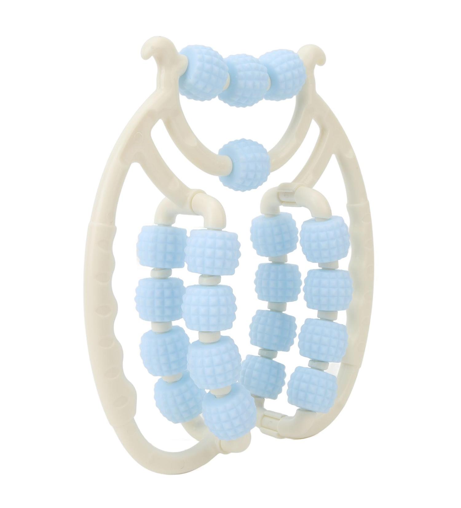 20 Wheels Muscle Scooters - Manual Massage Scooters for Tension Relief Leg Roller & Fatigue Relief - Versatile Blue Design - Buy Online on GoSupps.com