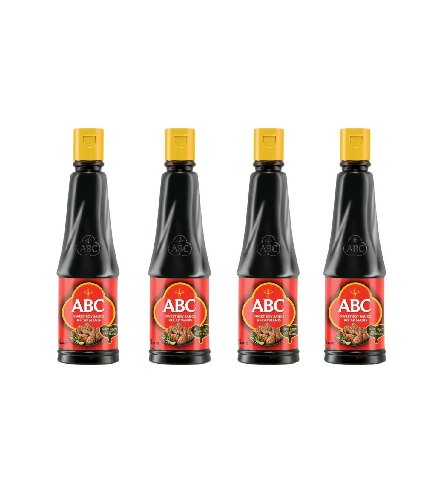 ABC Sweet Soy Sauce Kecap Manis 275ml Halal (Pack of 4) by CNMART - Buy Online on GoSupps.com
