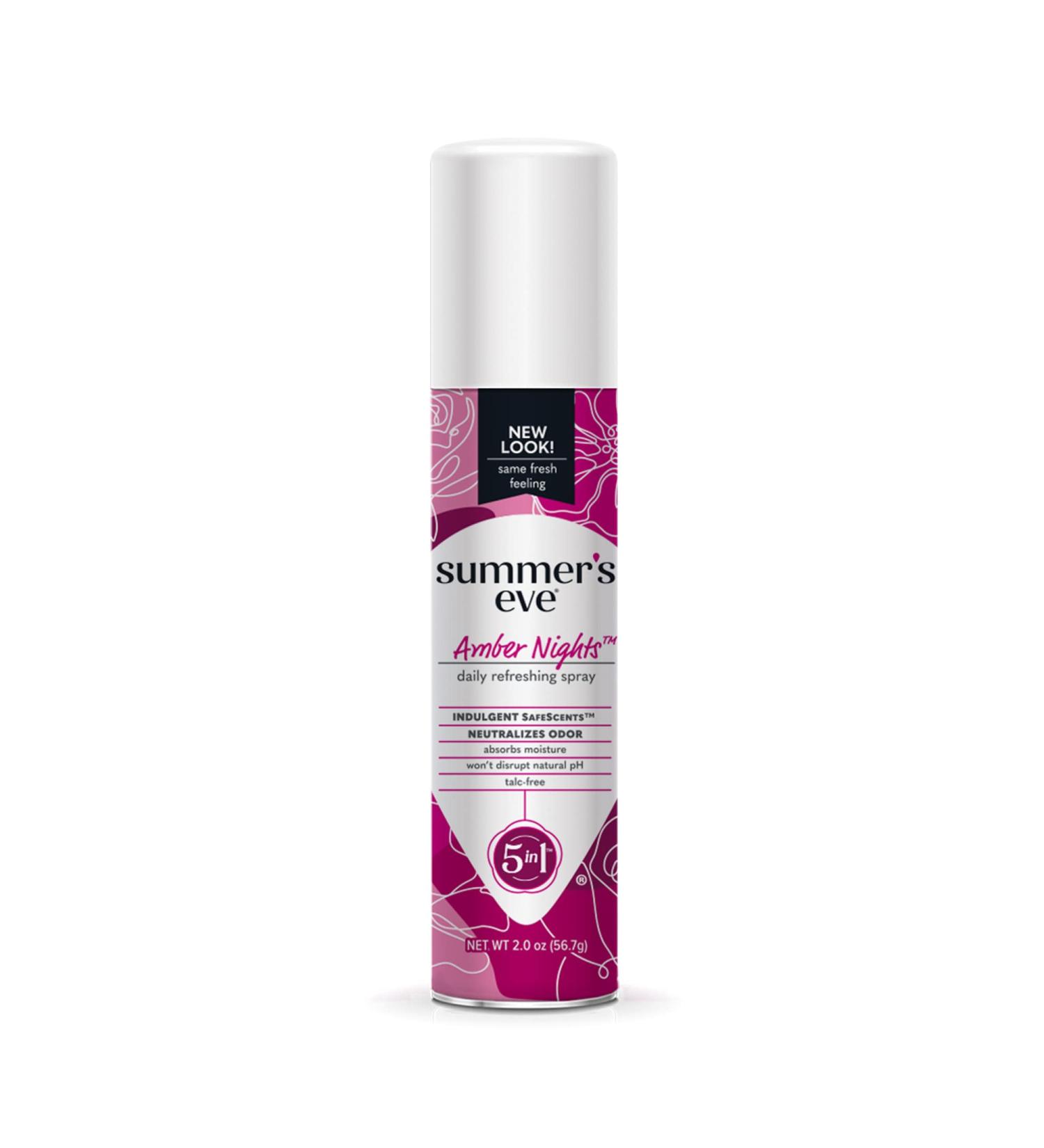 Summer's Eve Amber Nights Freshening Spray 2 oz - 2 Fl Oz (Pack of 1) - Buy Online on GoSupps.com