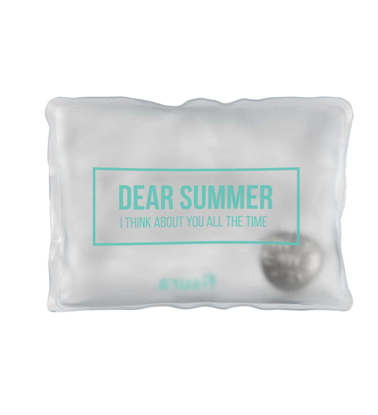 Fissure Original Hand Warmer - Reusable Mini Gel Pocket Warmer for Outdoor Activities & Winter Accessories | 10x6.5cm Summer White - Buy Online on GoSupps.com