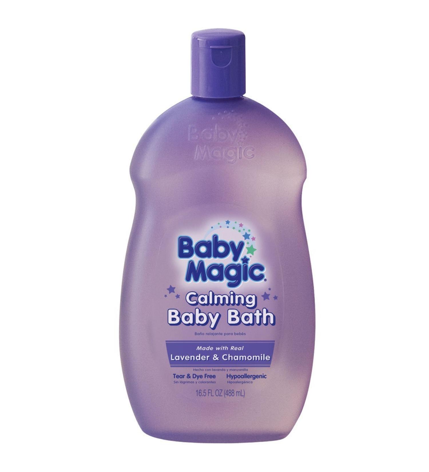 Baby Magic Calming Baby Bath 16.5 Ounce Lavender And Chamomile (488ml)