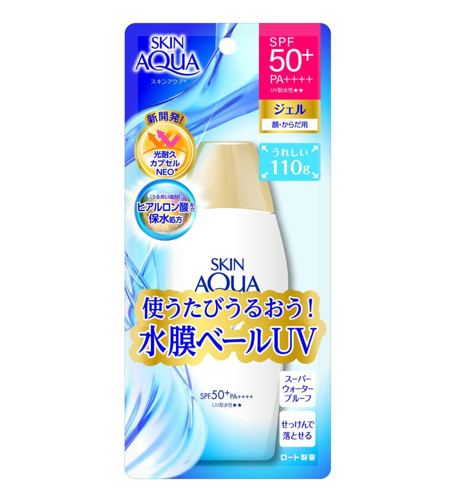 Skin Aqua Super Moisturizing UV Gel 110g/3.8oz - 2023 Version | SPF 50 PA - Buy Online on GoSupps.com