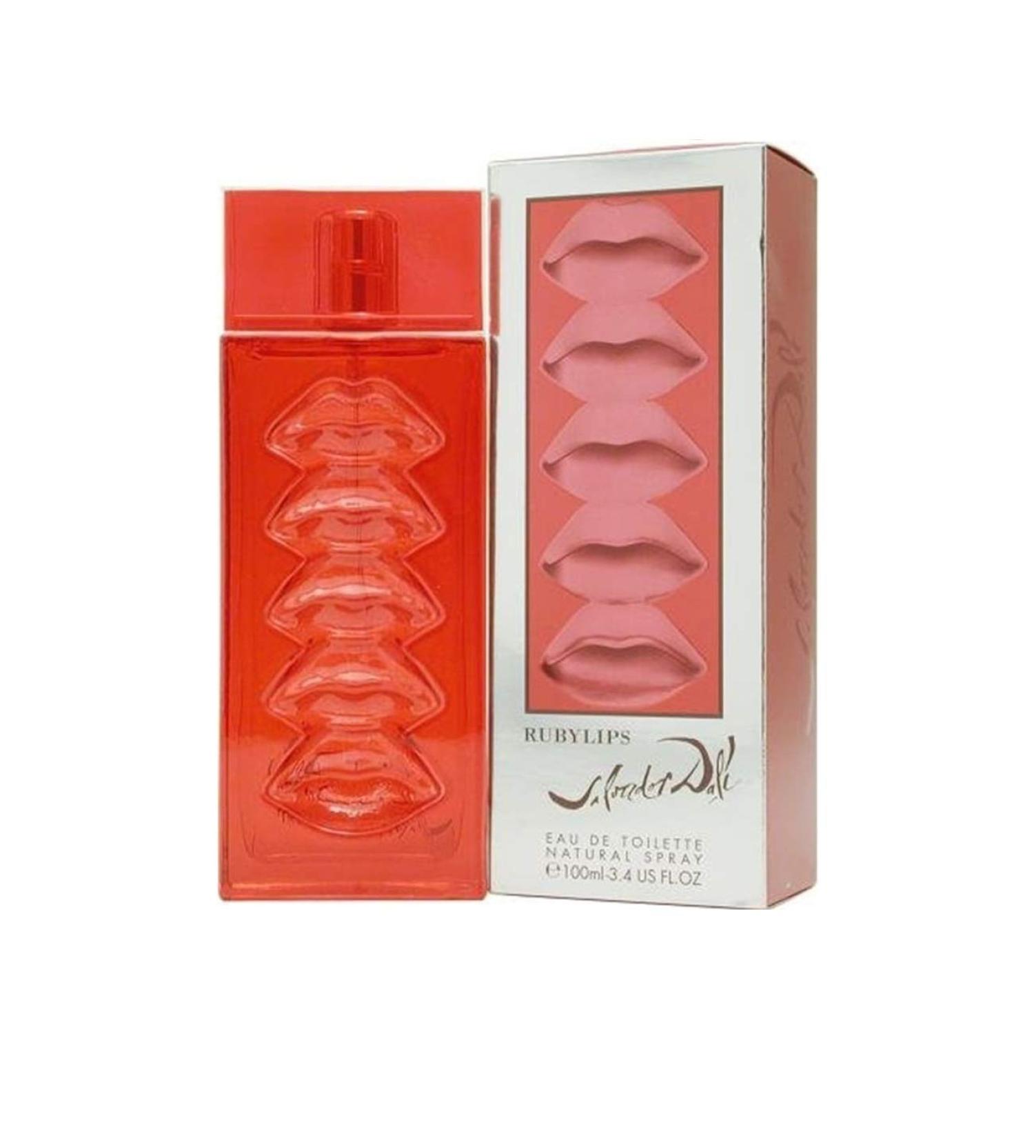 Ruby Lips By Salvador Dali For Women. Eau De Toilette Spray 3.4 Ounces