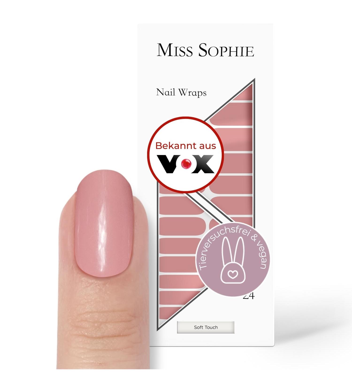 Original Miss Sophie Nail Foils | Ultra-Thin Soft Touch Nail Polish Stripes for Fingers & Toes | Perfect for Natural Acrylic Gel & Shellac Nails - Buy Online on GoSupps.com