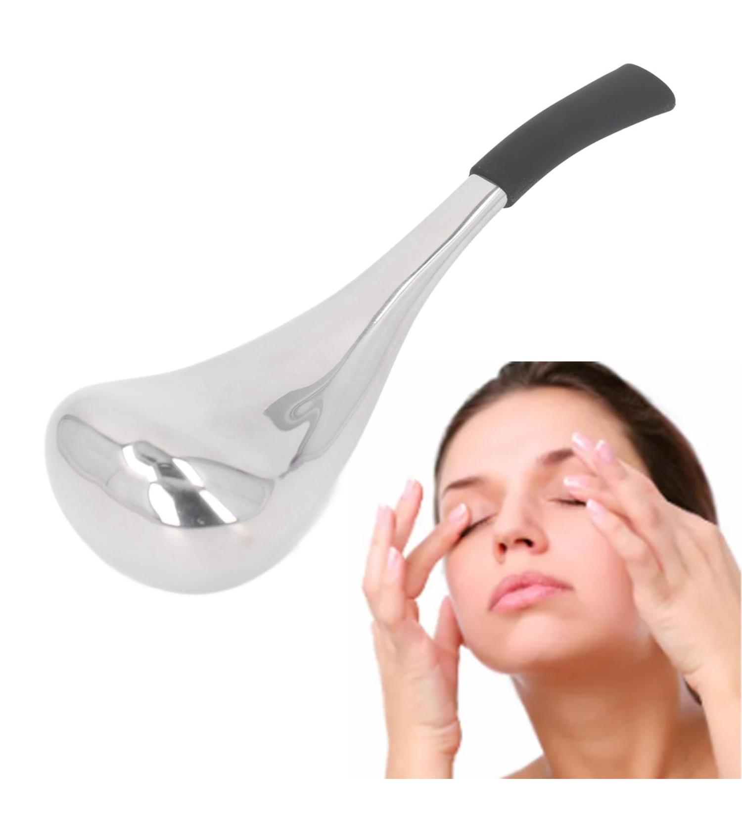 Buy Ice Globes for Facials - 304 Stainless Steel Cooling Roller for Face & Eyes | Enhance Your Skincare Routine - Buy Online on GoSupps.com