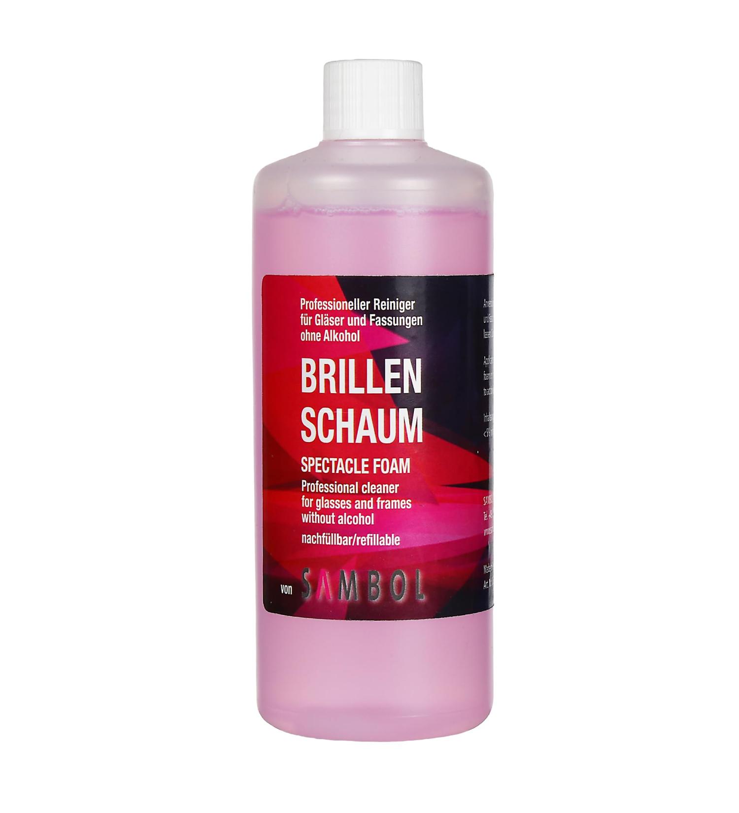 Alcohol-Free Glasses Cleaner Foam 200ml Refill - Gentle Streak-Free Cleaning for Glasses Displays & Monitors - Buy Online on GoSupps.com