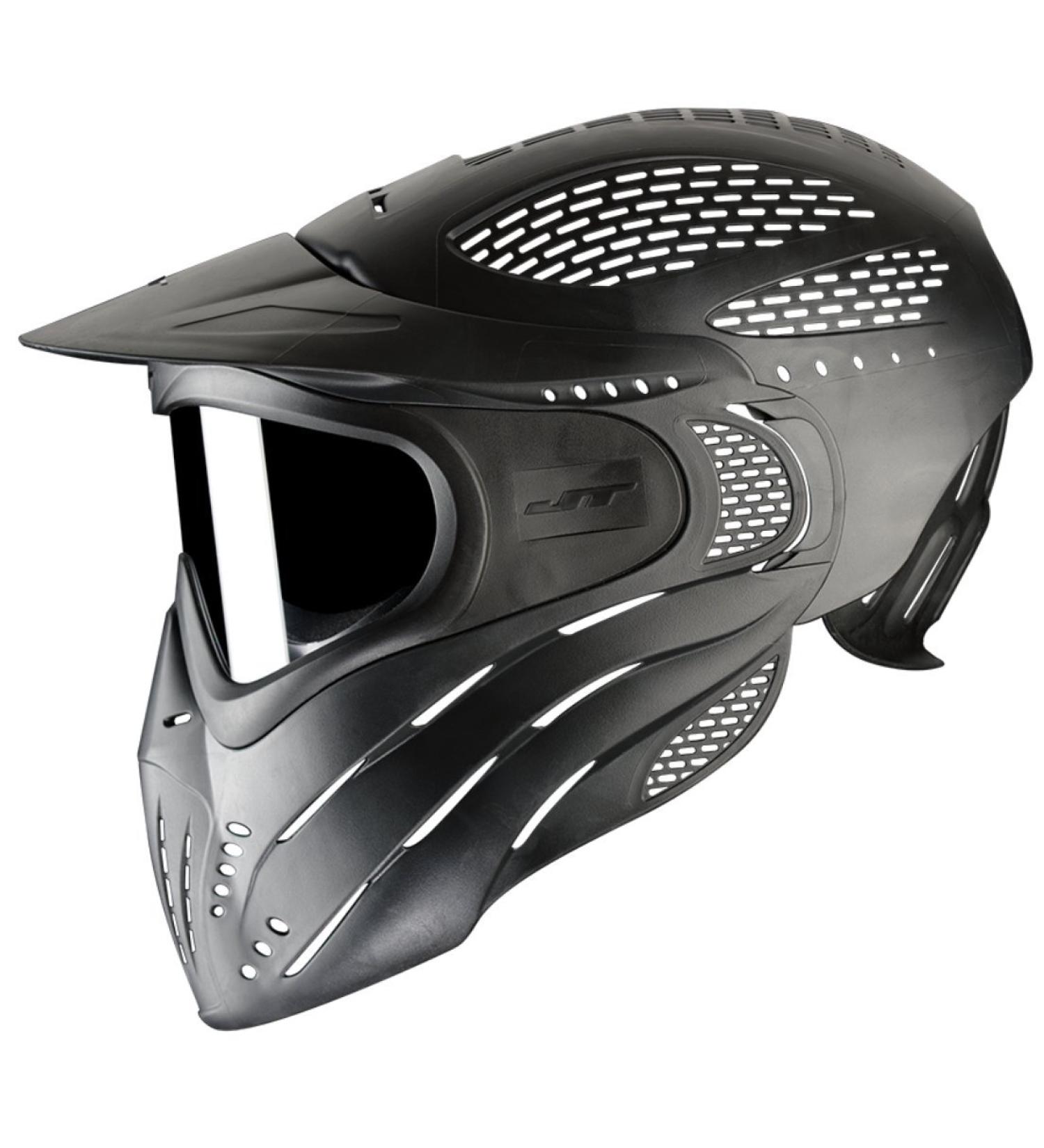 JT Premise Headshield Paintball Goggle - Black, Single Pane, Clear Lens, One Size (23248) - Buy Online on GoSupps.com
