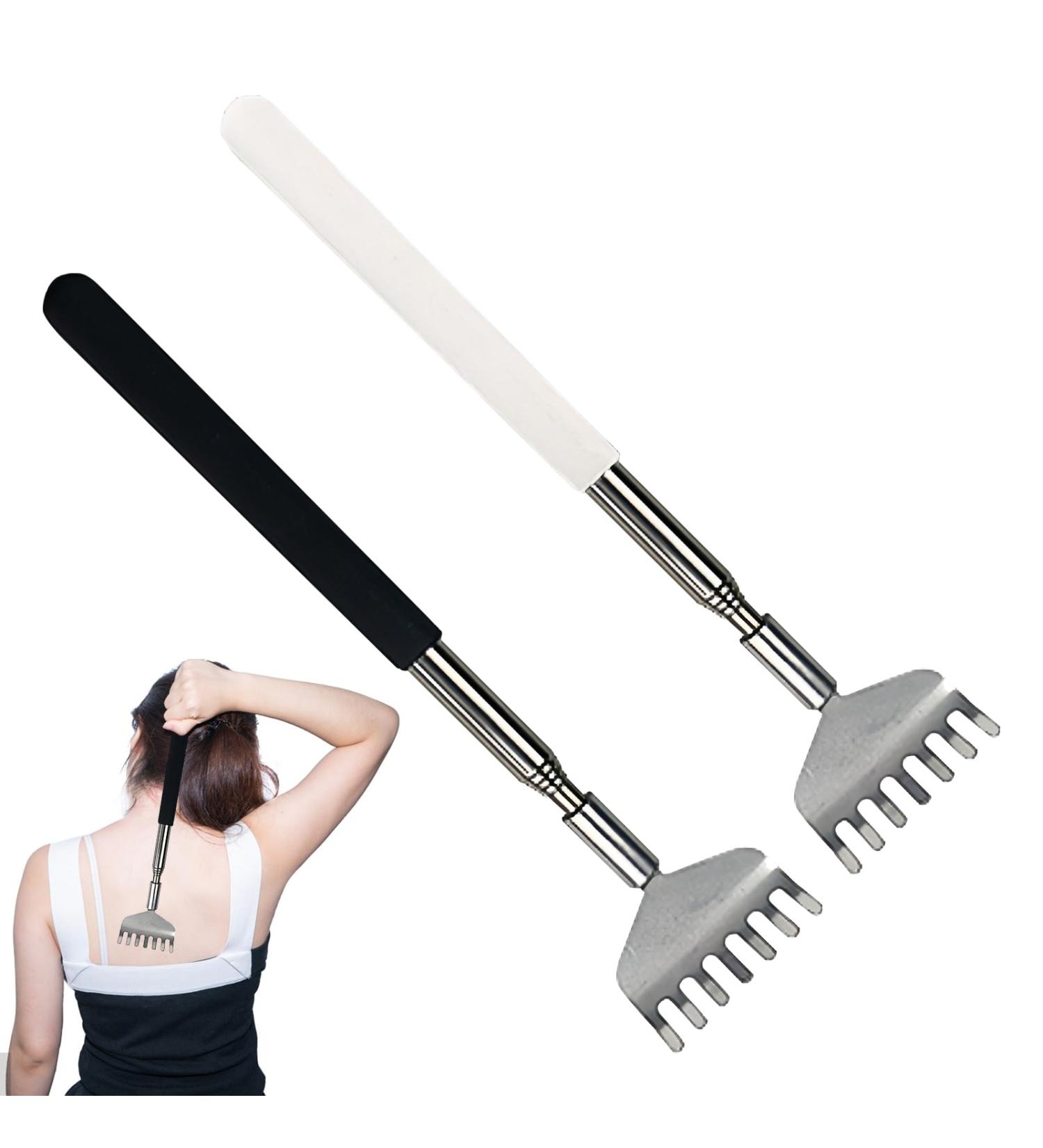 Sivono 2 PCS Telescopic Hand Back Scratcher - Rustproof & Portable for Head Back & Legs Shop Now! - Buy Online on GoSupps.com