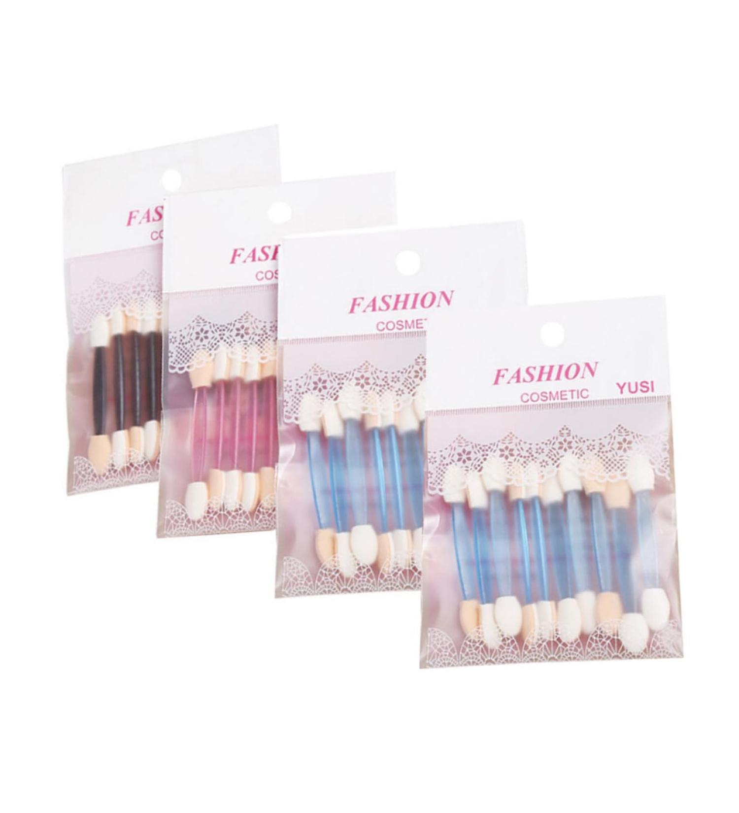DRESSOOS 40pcs Sponge Stick Eyeshadow Brush Sponge Lip Gloss Applicator Makeup Eyeshadow Stick Plastic Abs - Buy Online on GoSupps.com