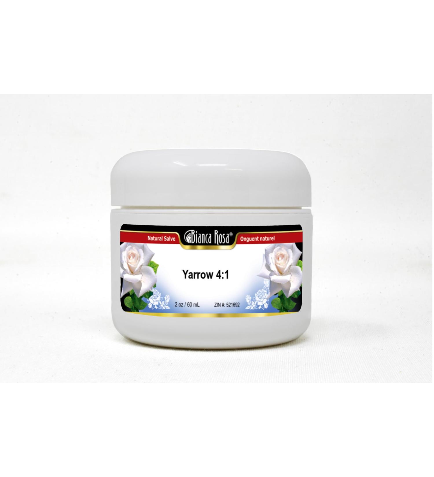 Yarrow 4:1 Salve - 2 oz | Natural Healing Balm for Skin Care | International Shipping Available - Buy Online on GoSupps.com