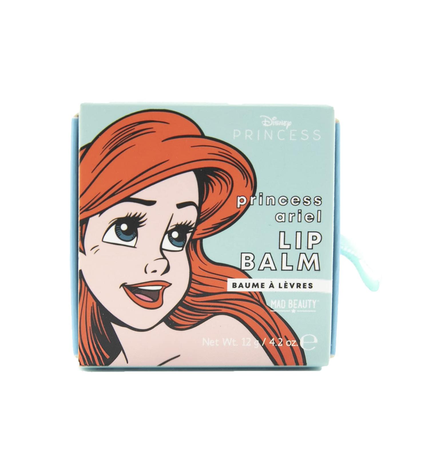 Mad Beauty Pop Princess Lip Balm Ariel | Hydrating & Fun Disney-Themed Lip Care for All Ages - Buy Online on GoSupps.com
