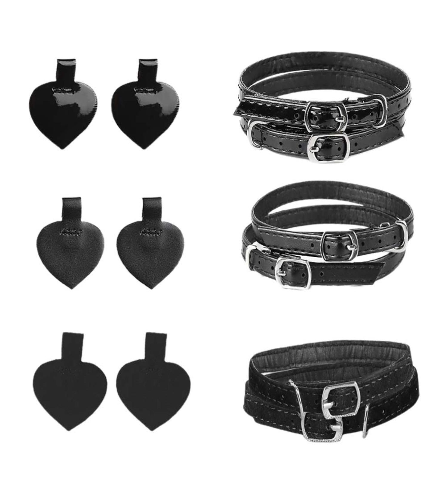 EXCEART 3 Sets High Heels Shoe Straps - Ankle Shoelace Pads for Women - Anti-Skid Pu Leather Bands - Buy Online on GoSupps.com