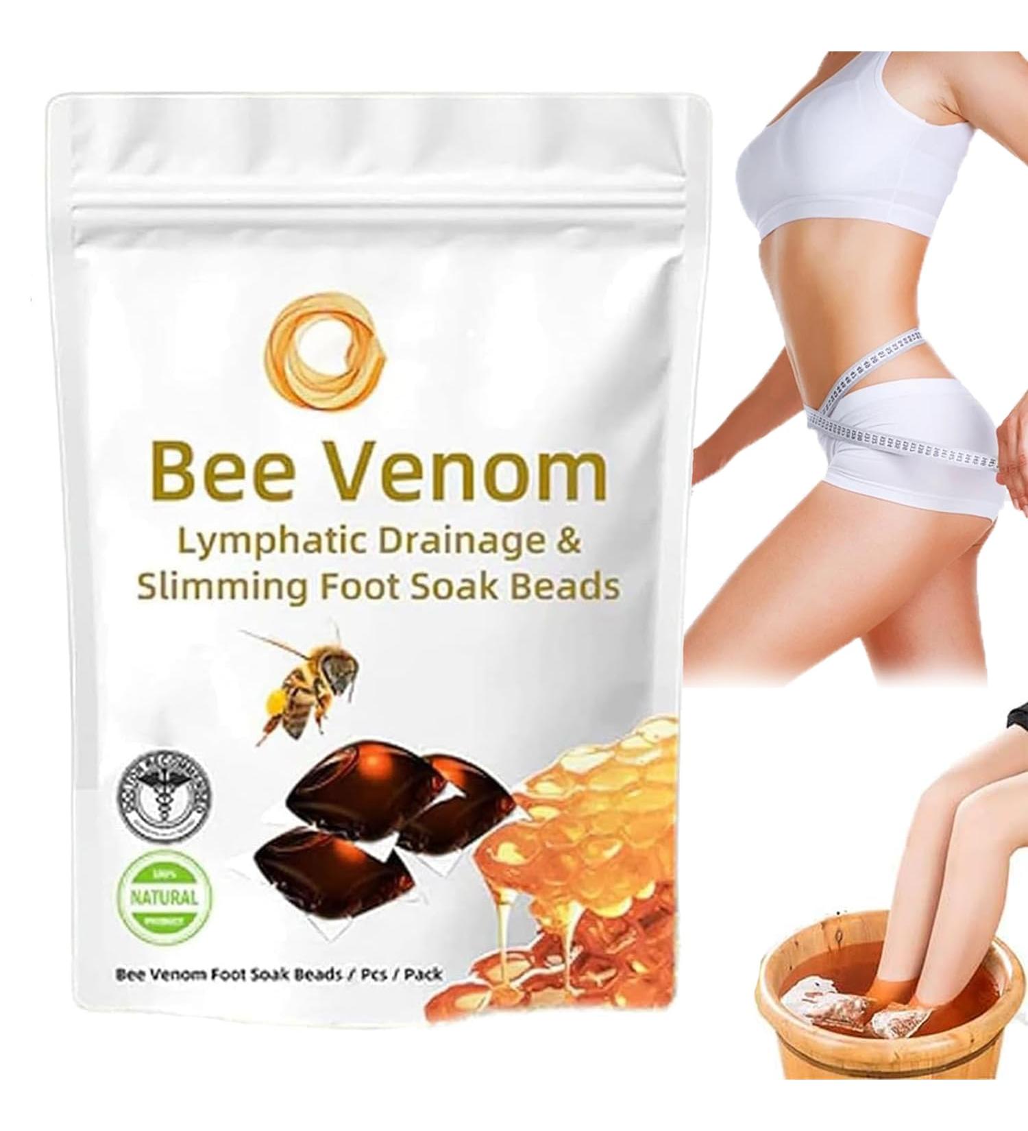 Diapason Bee Venom Lymphdrainage & Slimming Foot Soak Beads Lukmlca Bee Venom Foot Soak Lukmlca Bee Venom Lymphatic Drainage Foot Soak (1Bag) - Buy Online on GoSupps.com
