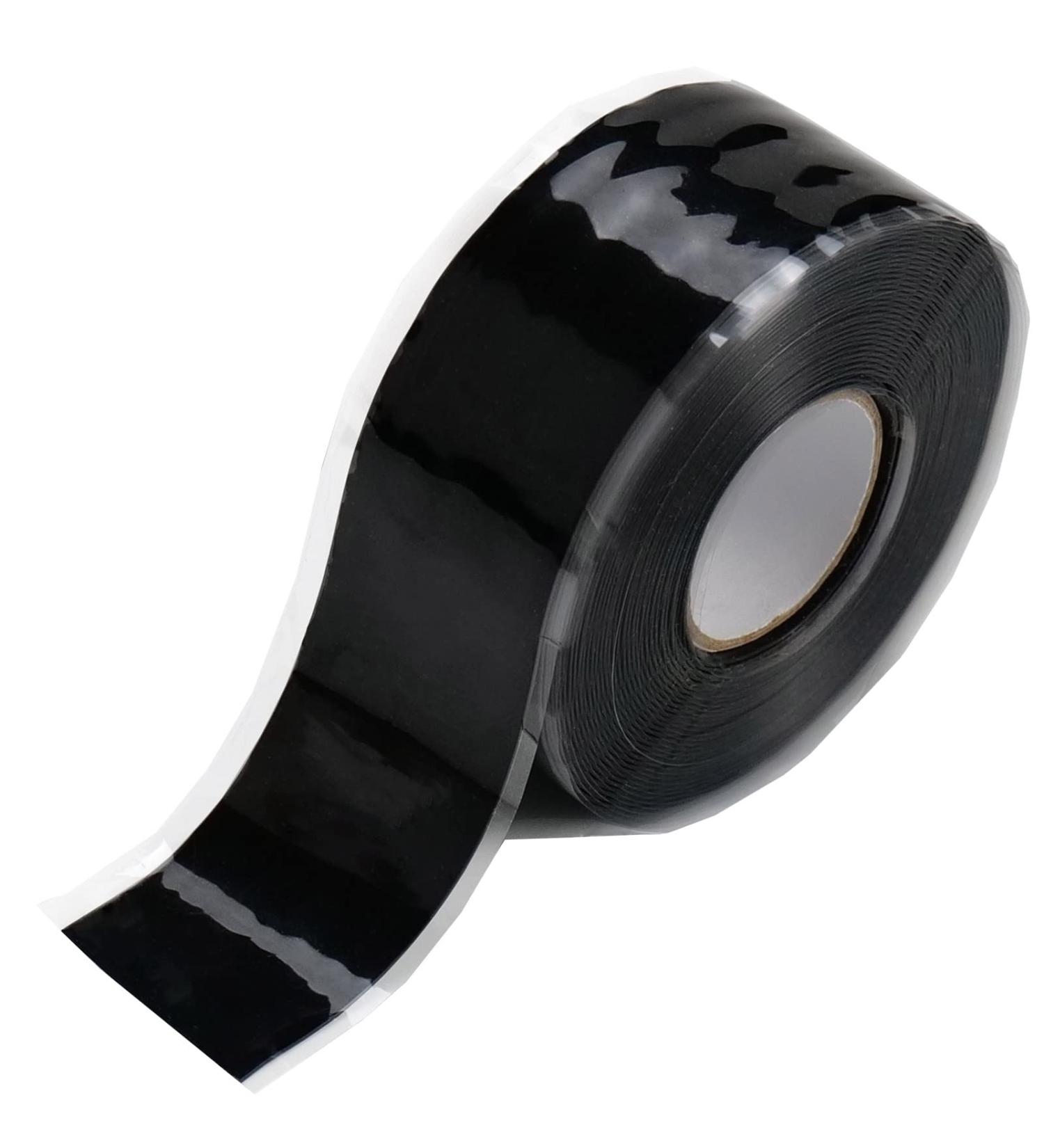Autrends 10FT Self Fusing Silicone Grip Tape for Gym Equipment & Tools - Black - Buy Online on GoSupps.com