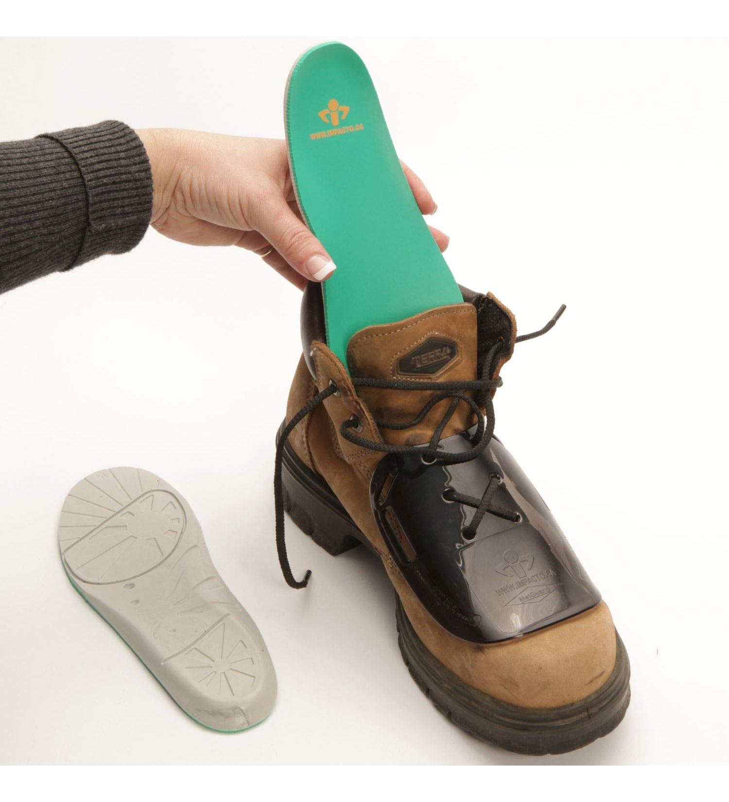 Impacto ASMOLDDF Molded Airsol Insole Women 11-12/Mens 9-10.5 Teal