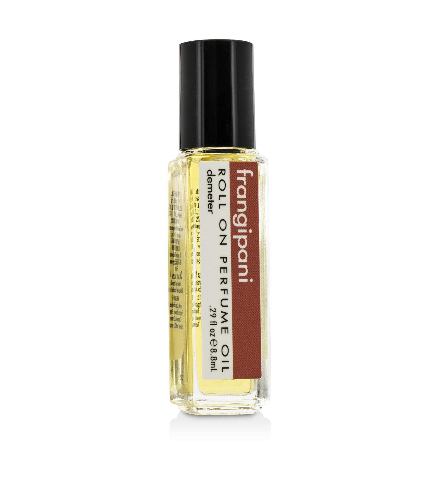 DEMETER Frangipani Roll On Perfume Oil 0.33 Oz Long-Lasting