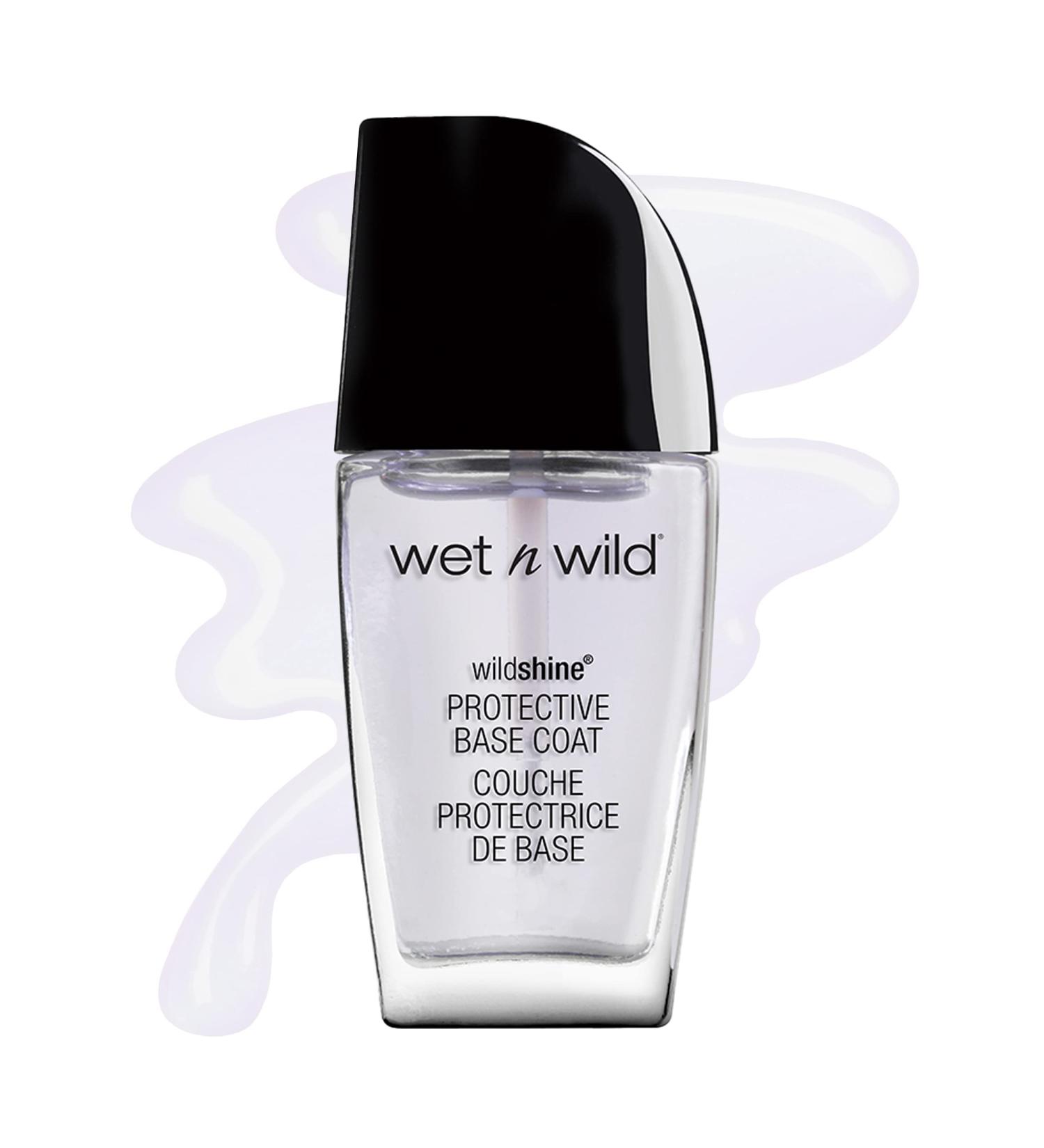 Wild Shine Nail Color Nail Polish | No Formaldehyde, Toluene, Phthalates | Long-lasting & Quick-drying Formula | Protective Base Coat | Translucent - Buy Online on GoSupps.com