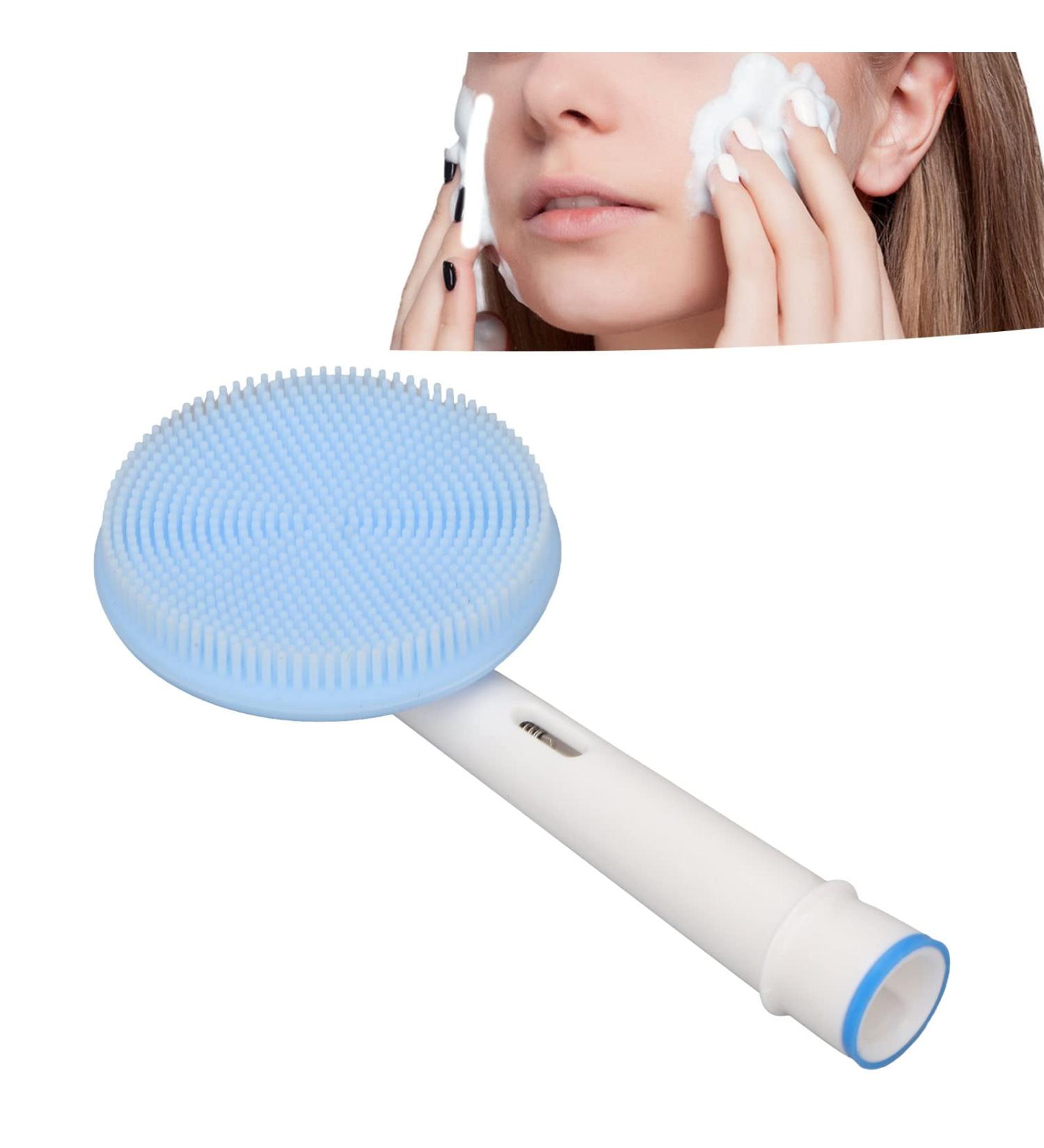 Cleansing Brush Replacement Head Silicone Electric Face Scrubber Replacement Head for Exfoliating Skin Care - Buy Online on GoSupps.com
