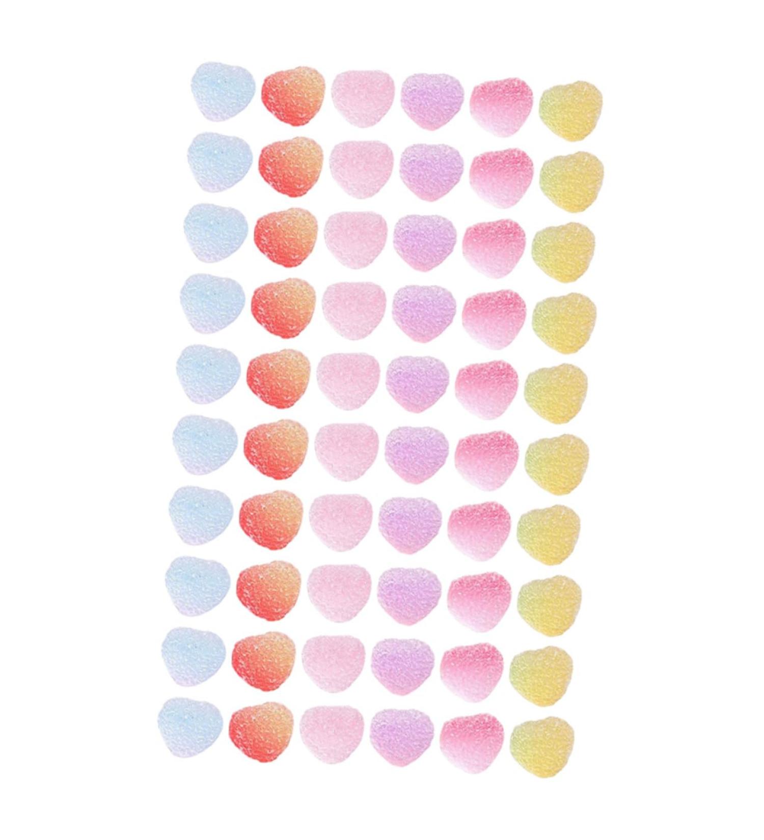 ibasenice Fake Candies Bulk 60pcs Simulation Gummies Models Candies Resin Candy Material Candies Model - Buy Online on GoSupps.com