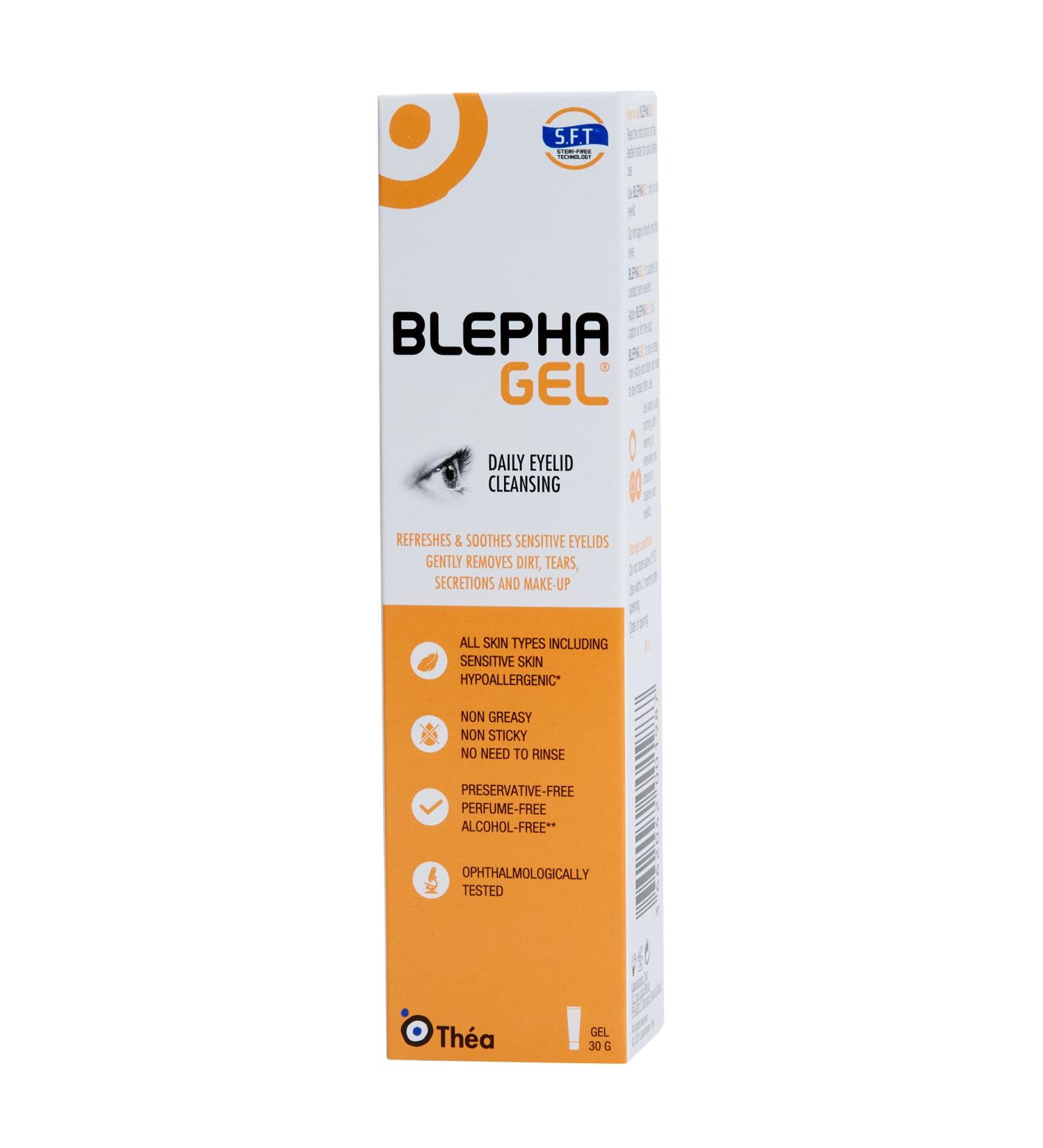 Blephagel Gel 1.06 oz | Gentle Eyelid Cleanser for Eye Hygiene - Buy Online on GoSupps.com