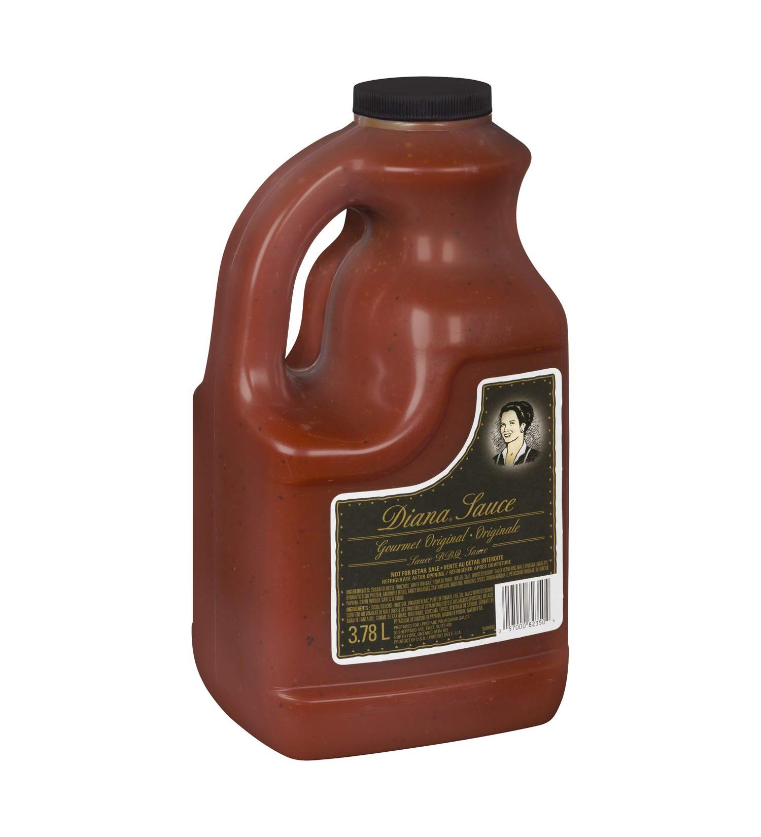Diana Original Barbecue Sauce 7.56L (2 Jugs) Original 3.78 l (Pack of 2)