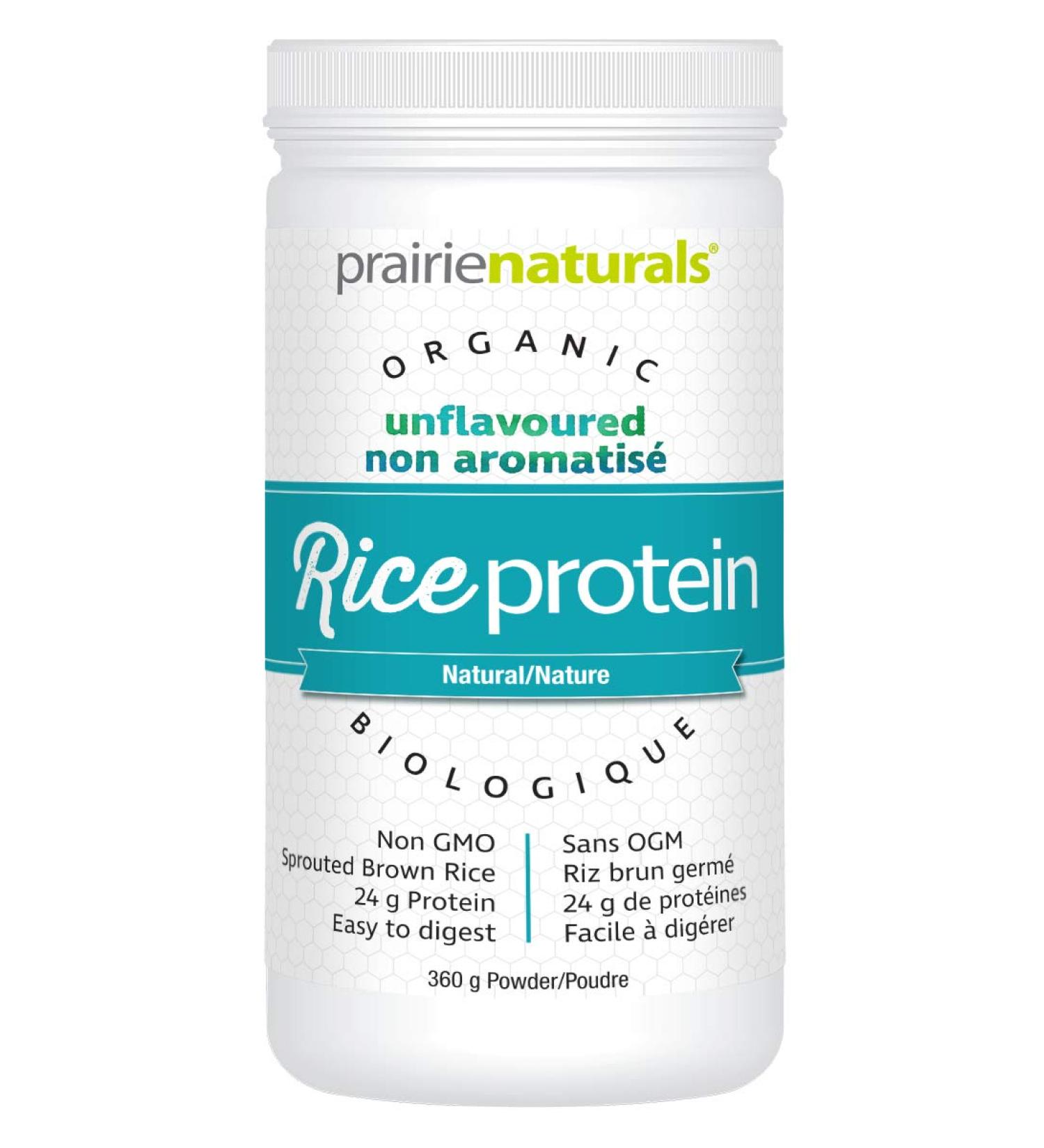 Buy Prairie Naturals Organic Sprouted Brown Rice Protein - 12.7 oz | Best Vegan Protein Powder | International Shipping - Buy Online on GoSupps.com