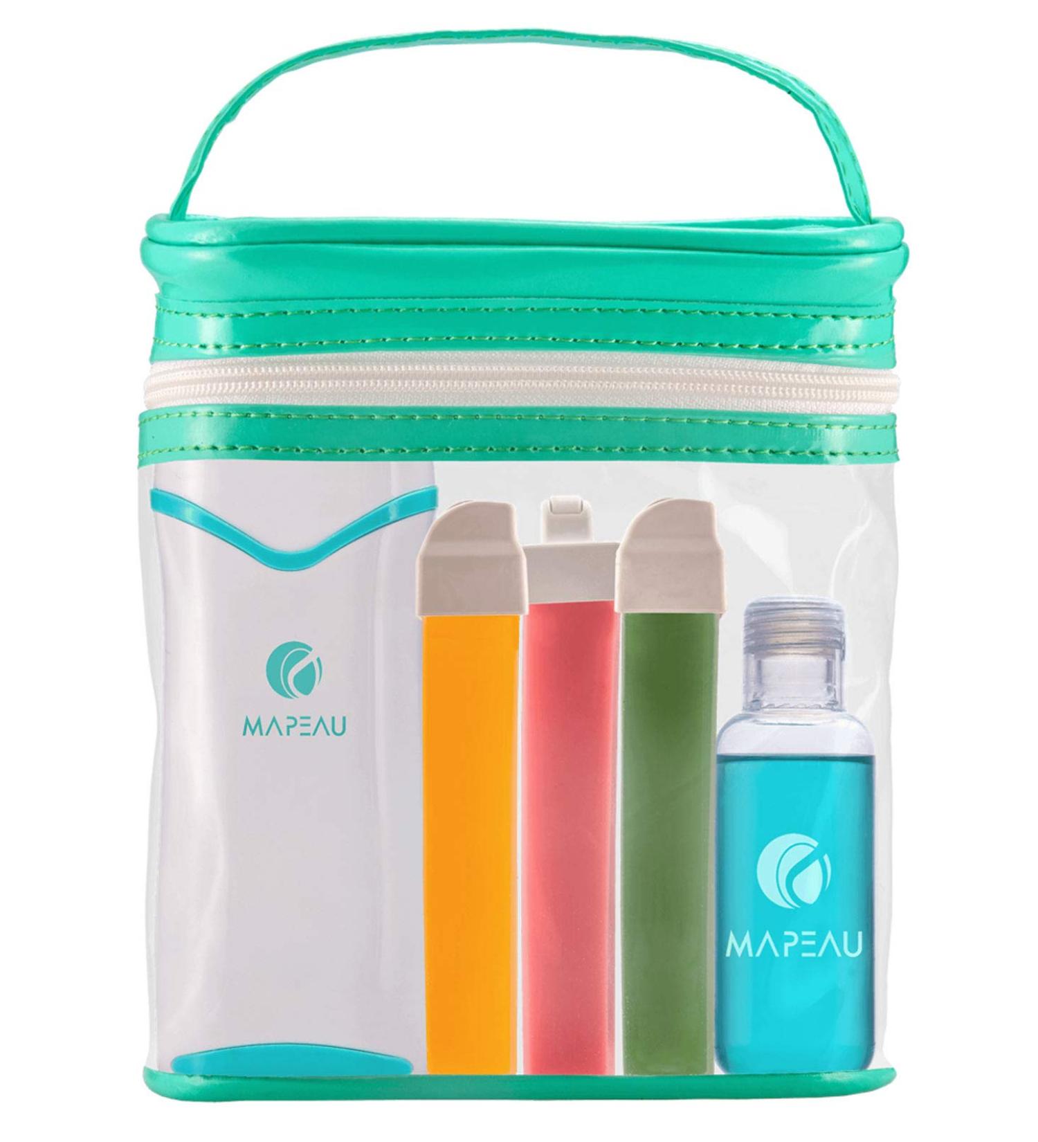 Mapeau Wax Warmer & Hair Removal Waxing Set - Roll On Cartridges Fleece Strips & After Wax Oil Included - Buy Online on GoSupps.com