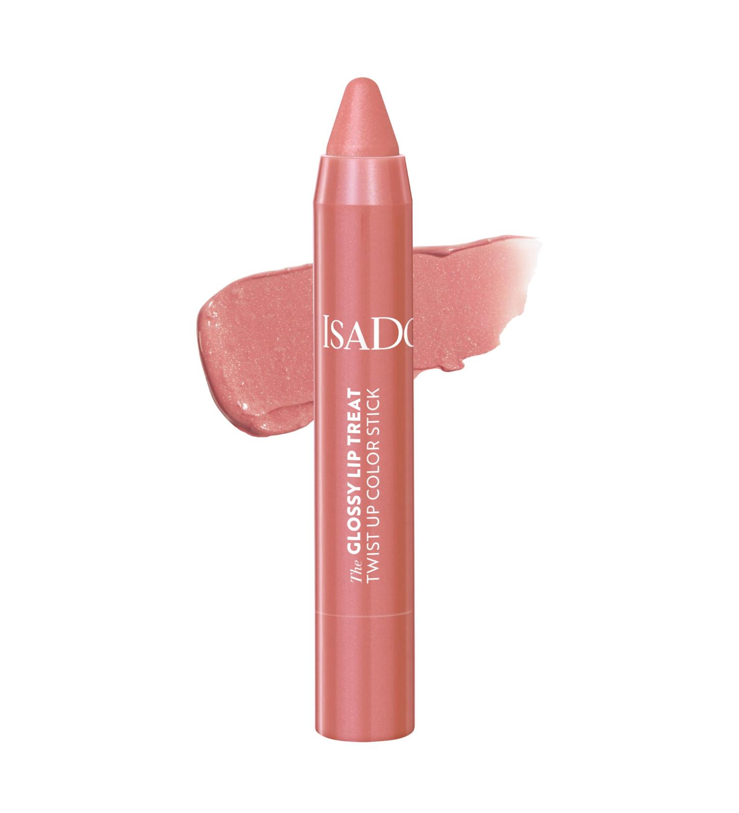  Isadora The Glossy Lip TreThe Glossy Lip Treat Twist Up Color Stick at Twist Up Color Stick (Beach Peach 09 3 3 g) - Buy Online on GoSupps.com