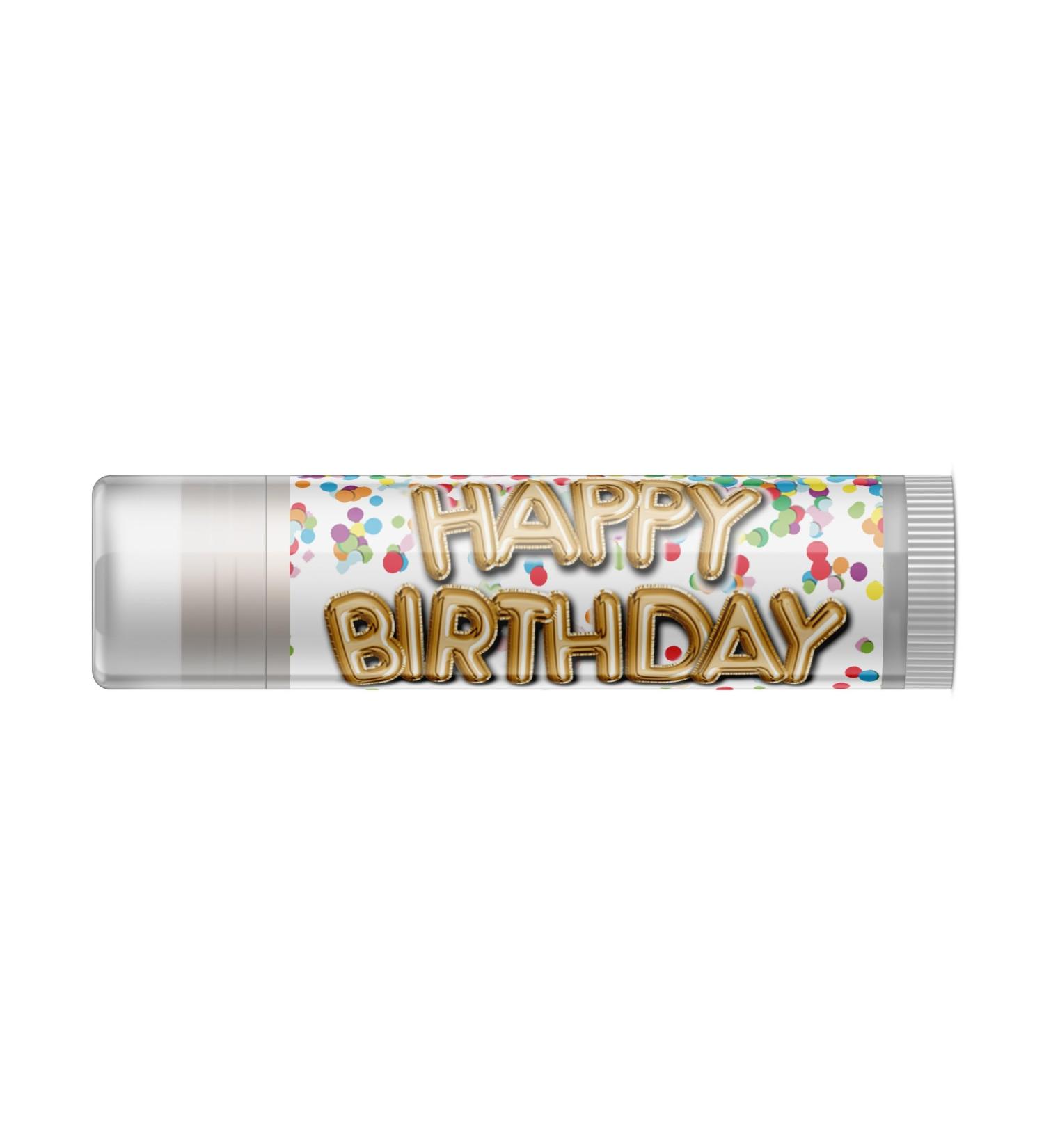 Jumbo Lip Balm - Happy Birthday Vanilla | Nourishing & Hydrating | Shop Internationally - Buy Online on GoSupps.com