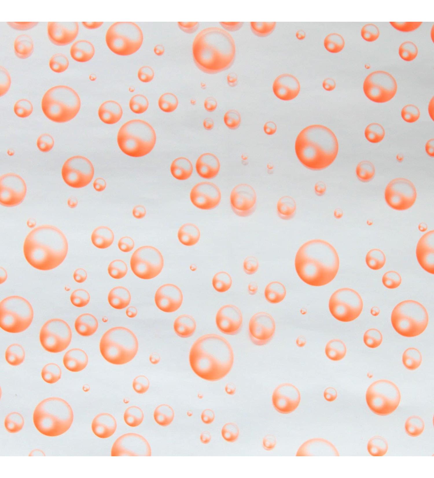 Orange Bubbles - Bath Bomb Wrap 40 cm - (200 sheets)