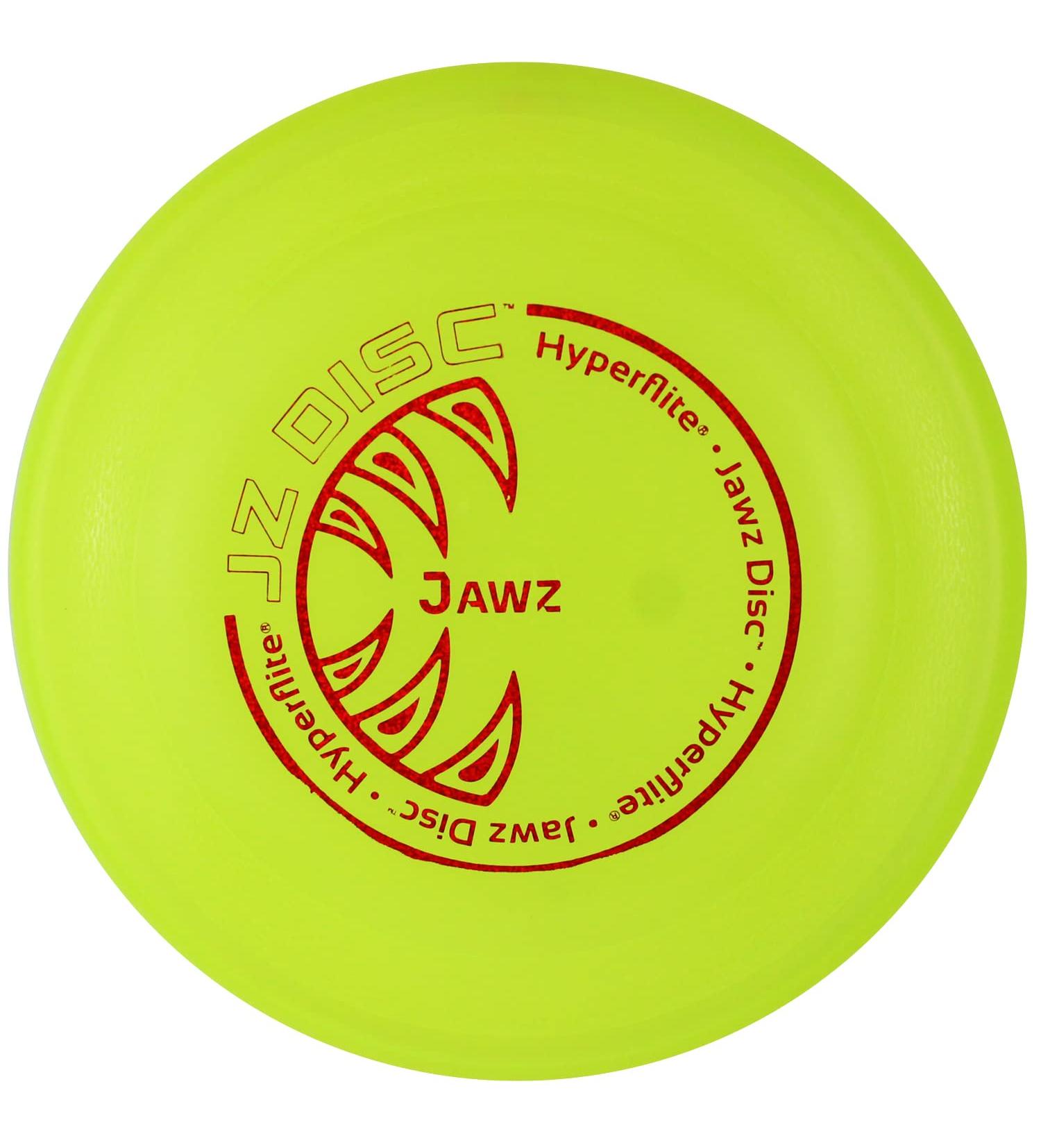 Buy Hyperflite K10 Jawz Bite-Proof Dog Frisbee - Yellow with X-Flash Anti-Glare for Ultimate Outdoor Fun | International Shipping Available - Buy Online on GoSupps.com