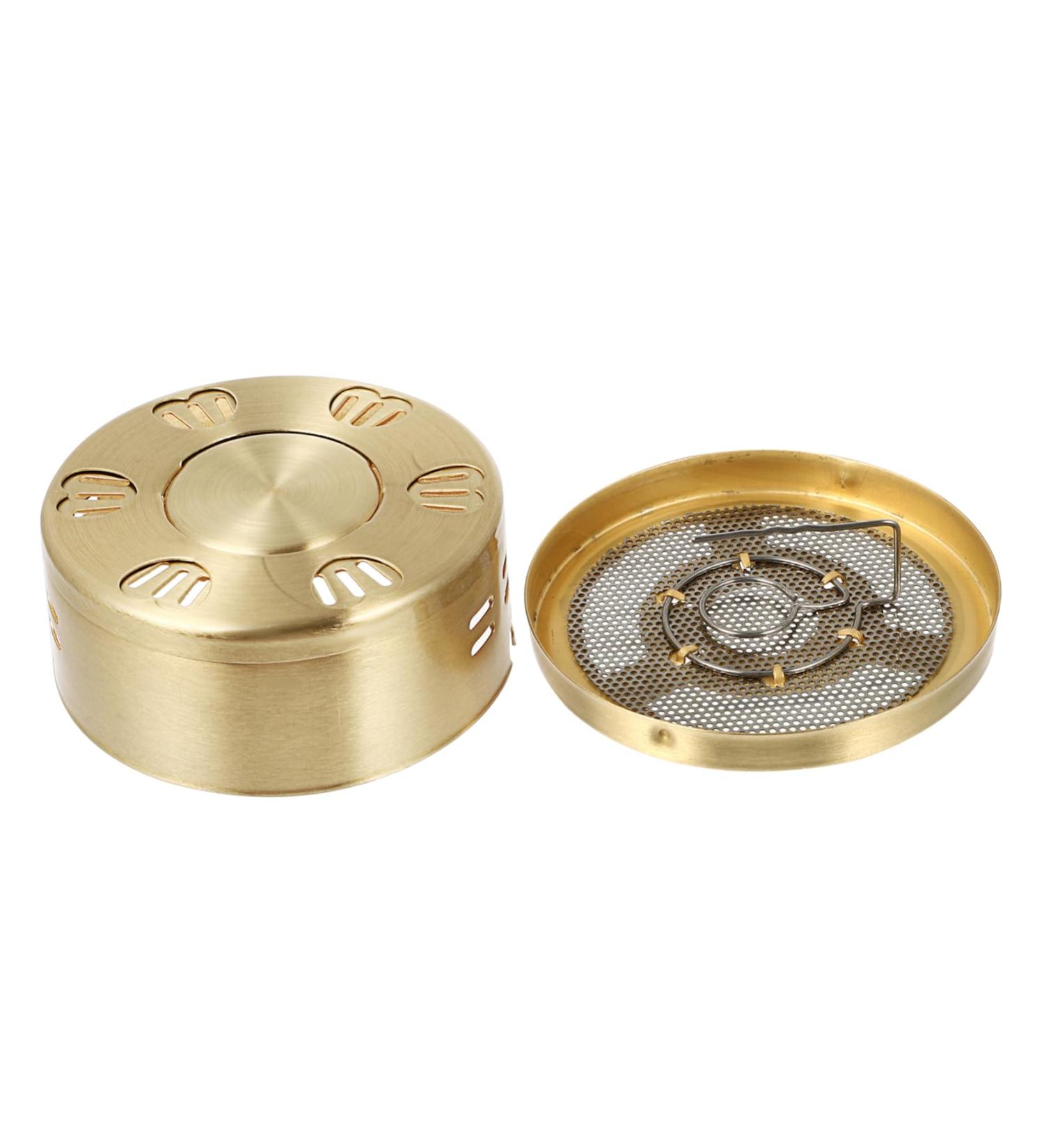 Clispeed Smokeless Moxibustion Burner - Pure Copper Healing Tool for Chinese Medicine - Buy Online on GoSupps.com