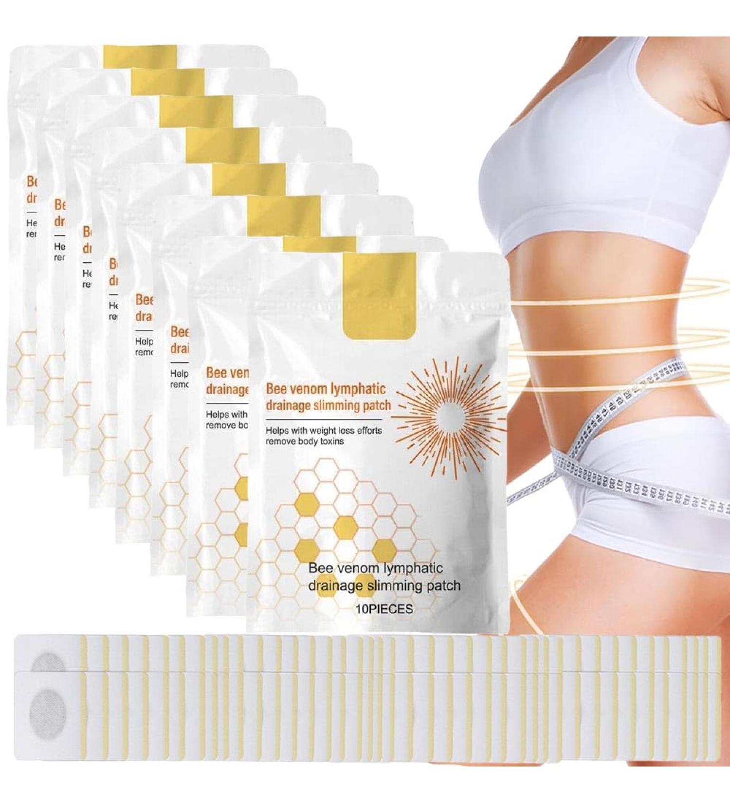 Bee Venom Slimming Patches - Lymphatic Drainage Weight Loss Patches for Women & Men (80pcs) - Effective International Shipping - Buy Online on GoSupps.com