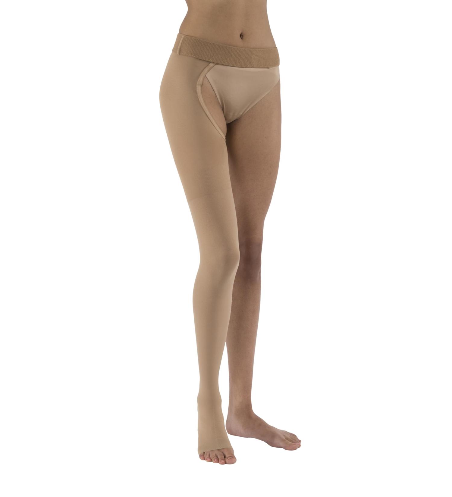 JOBST Relief Graduated Compression Stockings 20-30mmHg - Comfortable Unisex Design Open Toe Beige Large - International Shipping Available - Buy Online on GoSupps.com