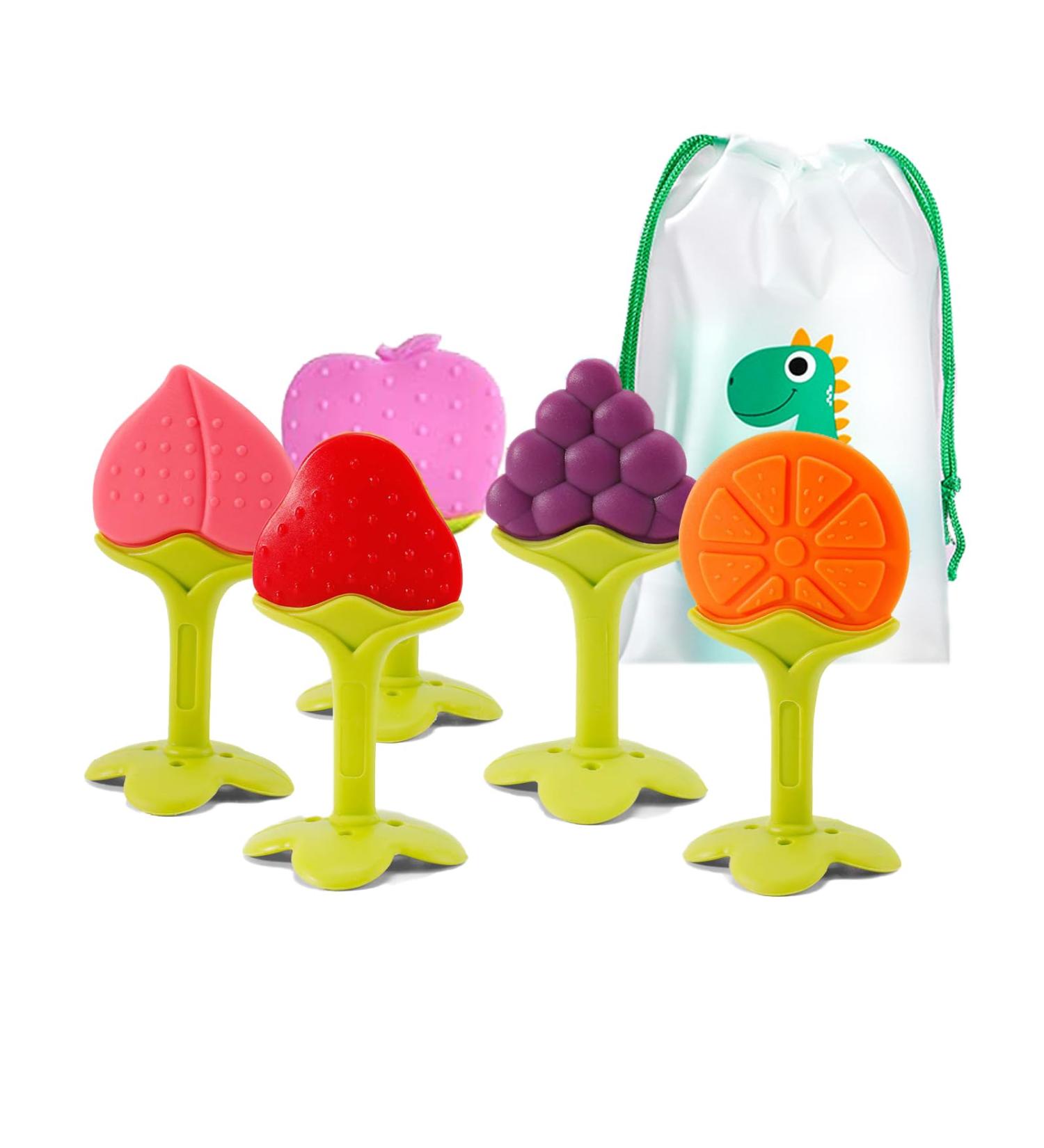Chew Toys for Kids | Safe Food-Grade Silicone | 5-Pack for Boys & Girls with ADHD/Autism - Buy Online on GoSupps.com