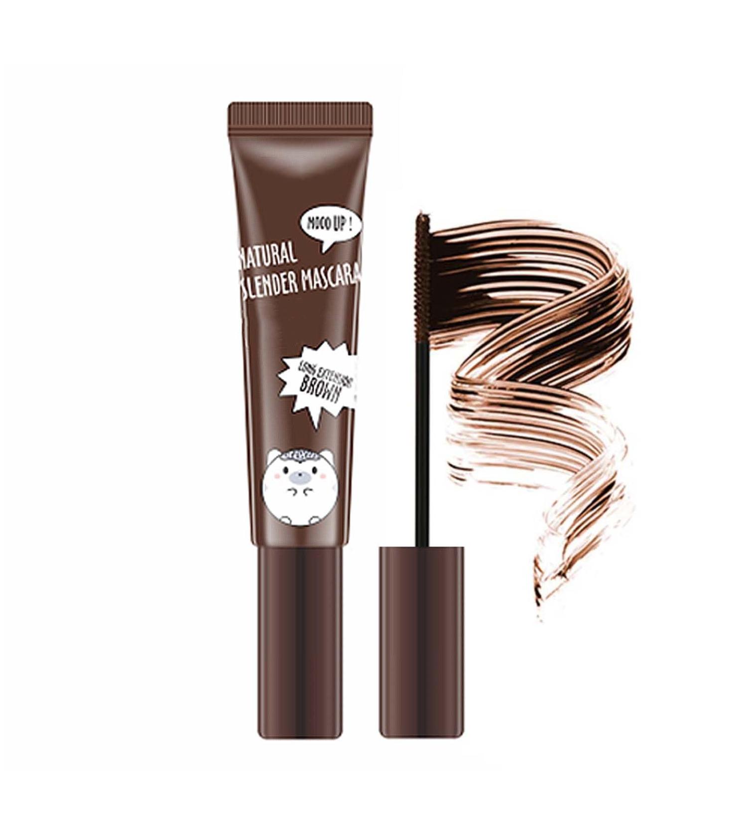  EONFAVE Brown Mascara for Definition and Volume Waterproof and Stain Resistant Brown Mascara Mascara for Eye Makeup Care and Hydration False Eyelashes Effect - Buy Online on GoSupps.com