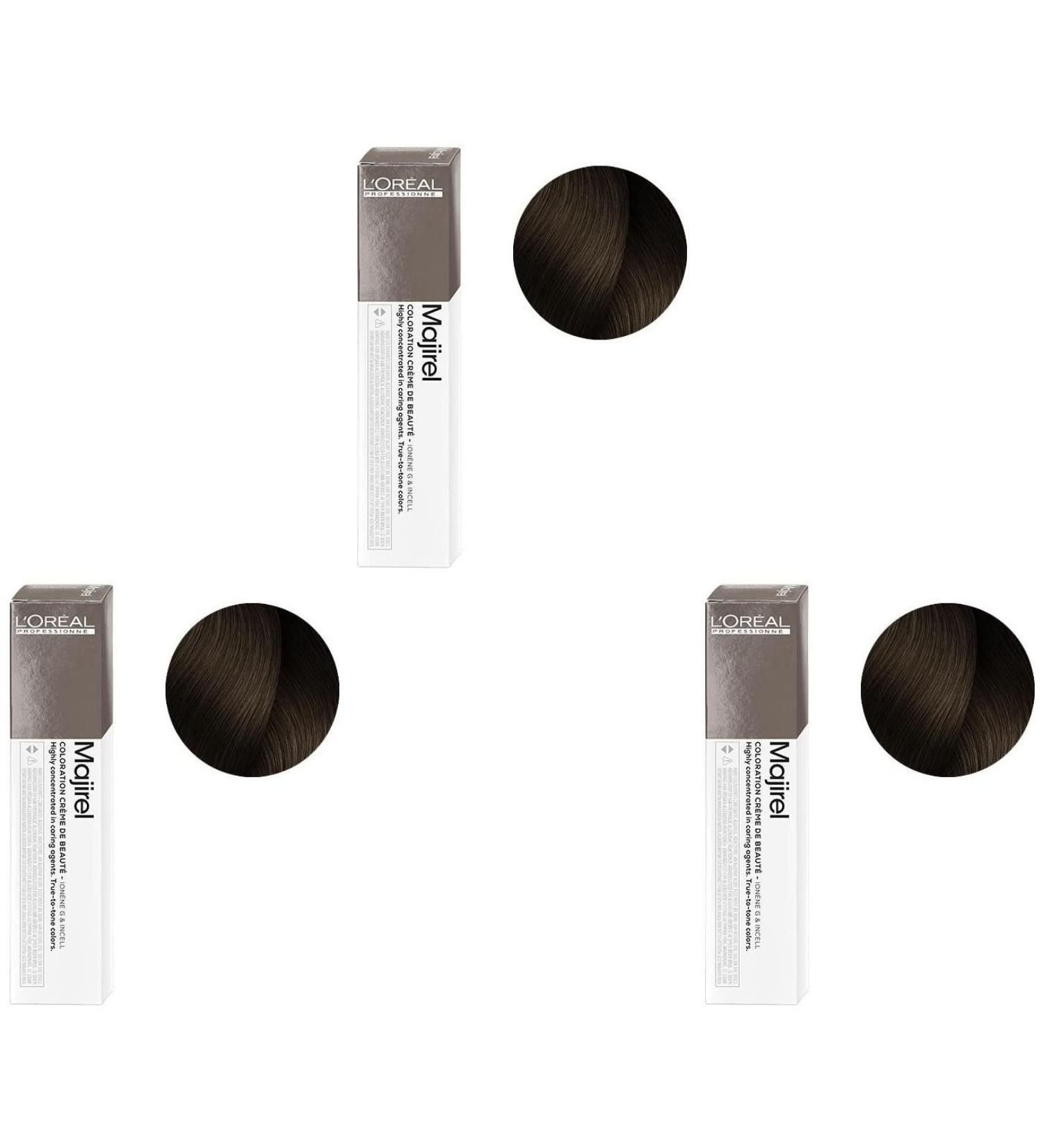 L'Oréal Professionnel Majirel (Majirel Absolut 6.23 Dark Blonde Iridescent Golden, Pack of 3 (3 x 50ml))