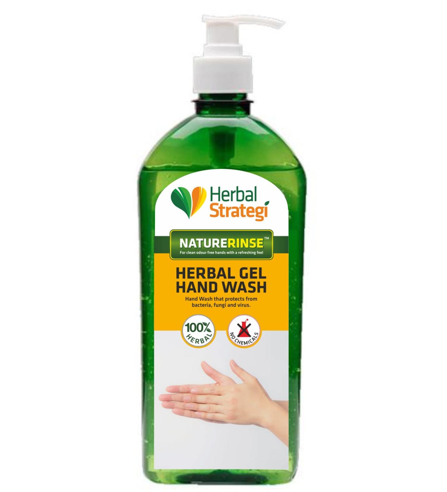 Gel Hand Wash 500ml Refill Green