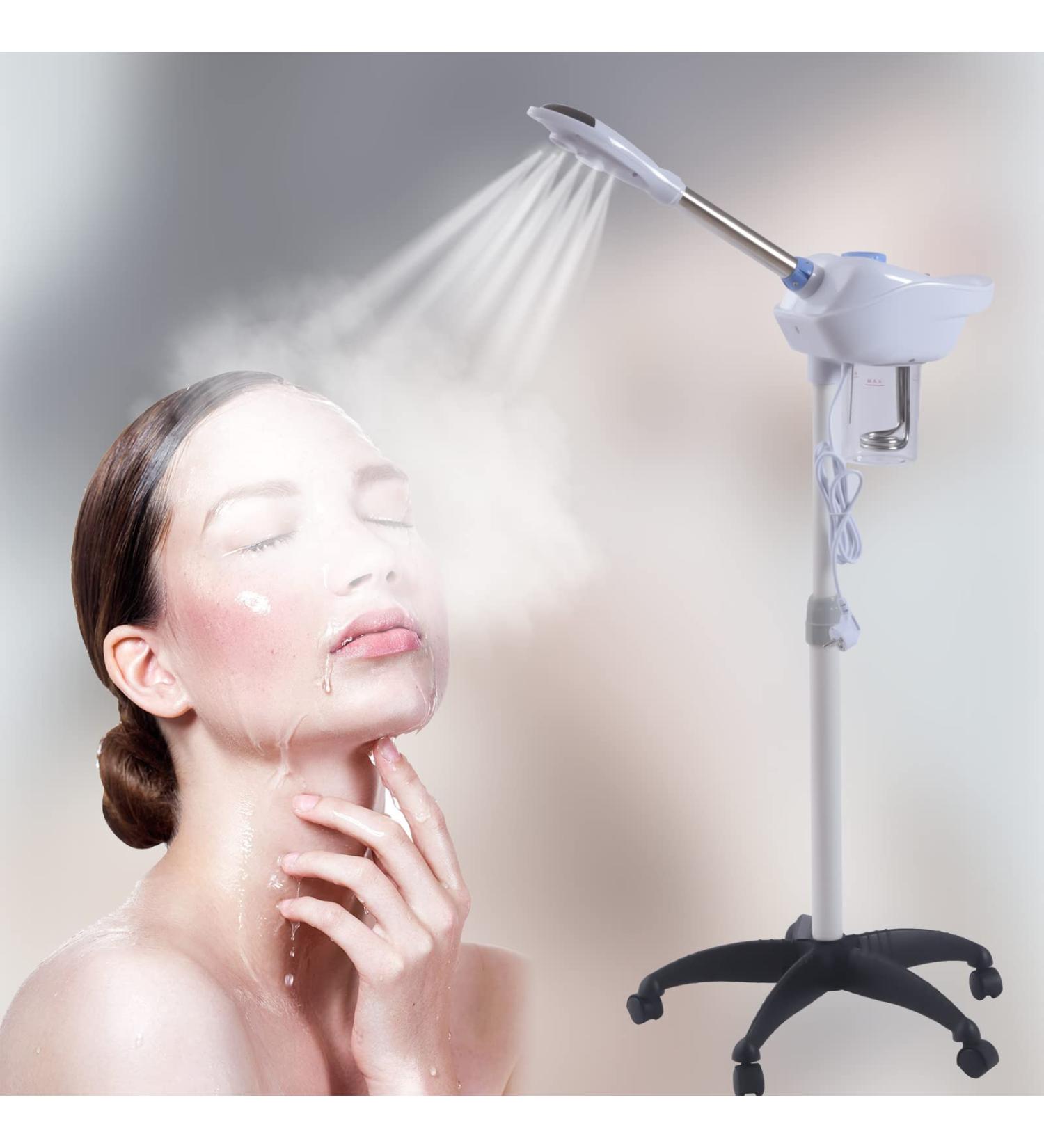 2 in 1 Facial Sauna Face Steamer Facial Vaporizer Ozone Aromatherapy Beauty Care Ozone Face Massage Spa 360 Rotating Nozzle - Buy Online on GoSupps.com