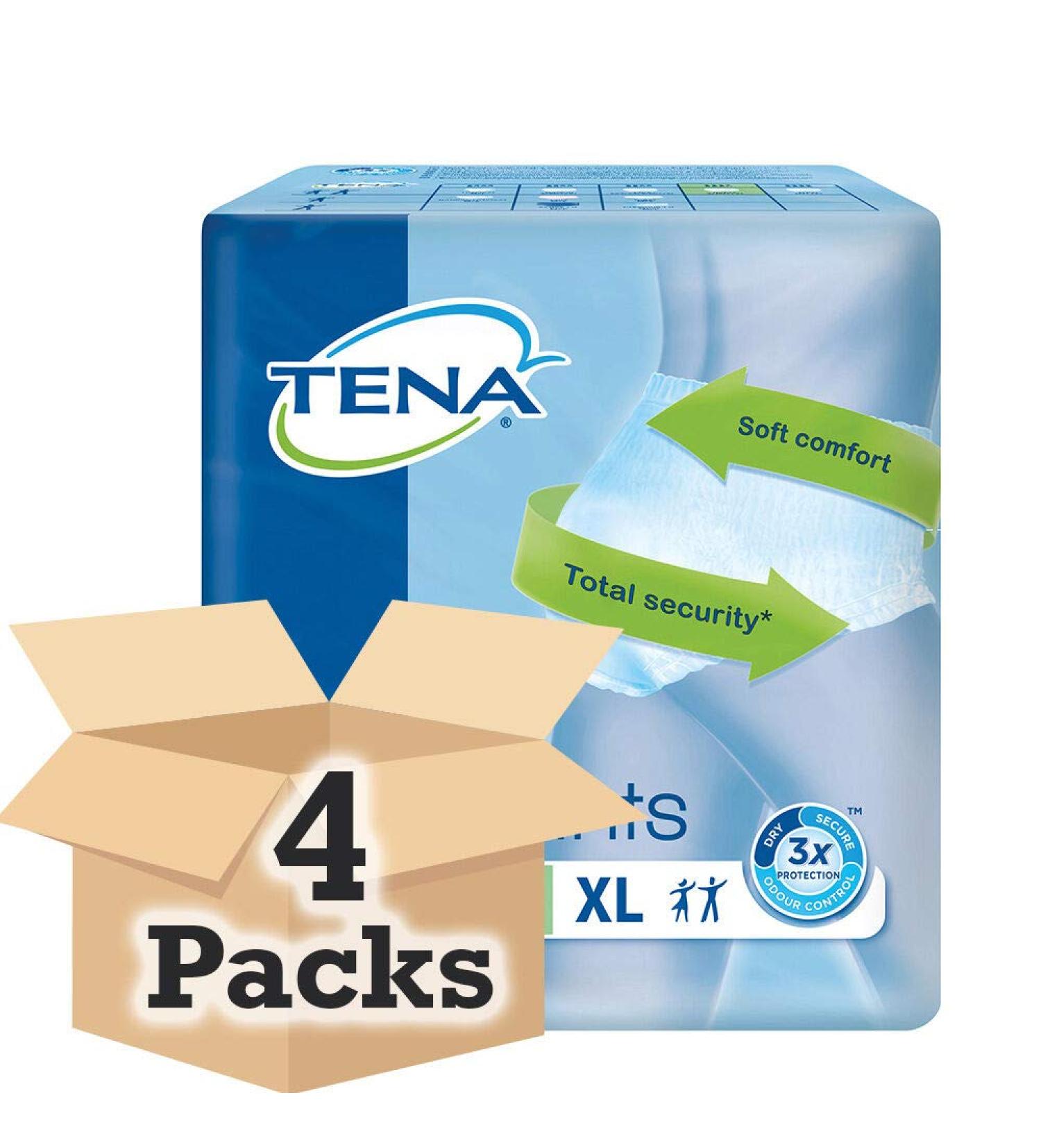 Buy Tena Pants Plus XL - 48 Pieces | High Absorbency Incontinence Underwear for Adults - International Shipping Available - Buy Online on GoSupps.com