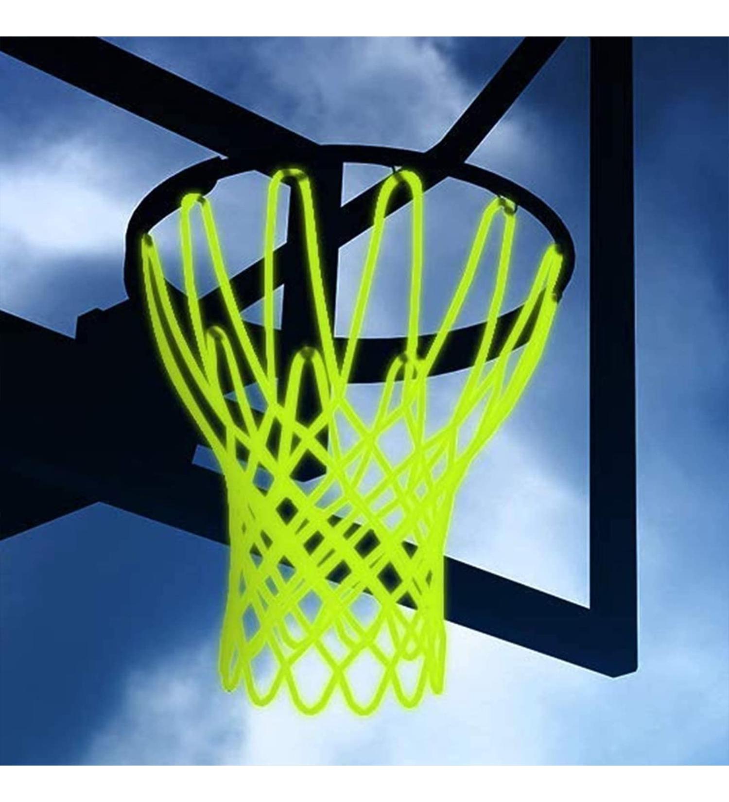 Luminous Nightlight Basketball Net - Portable Sun Powered Outdoor Sports Nylon - Buy Online on GoSupps.com